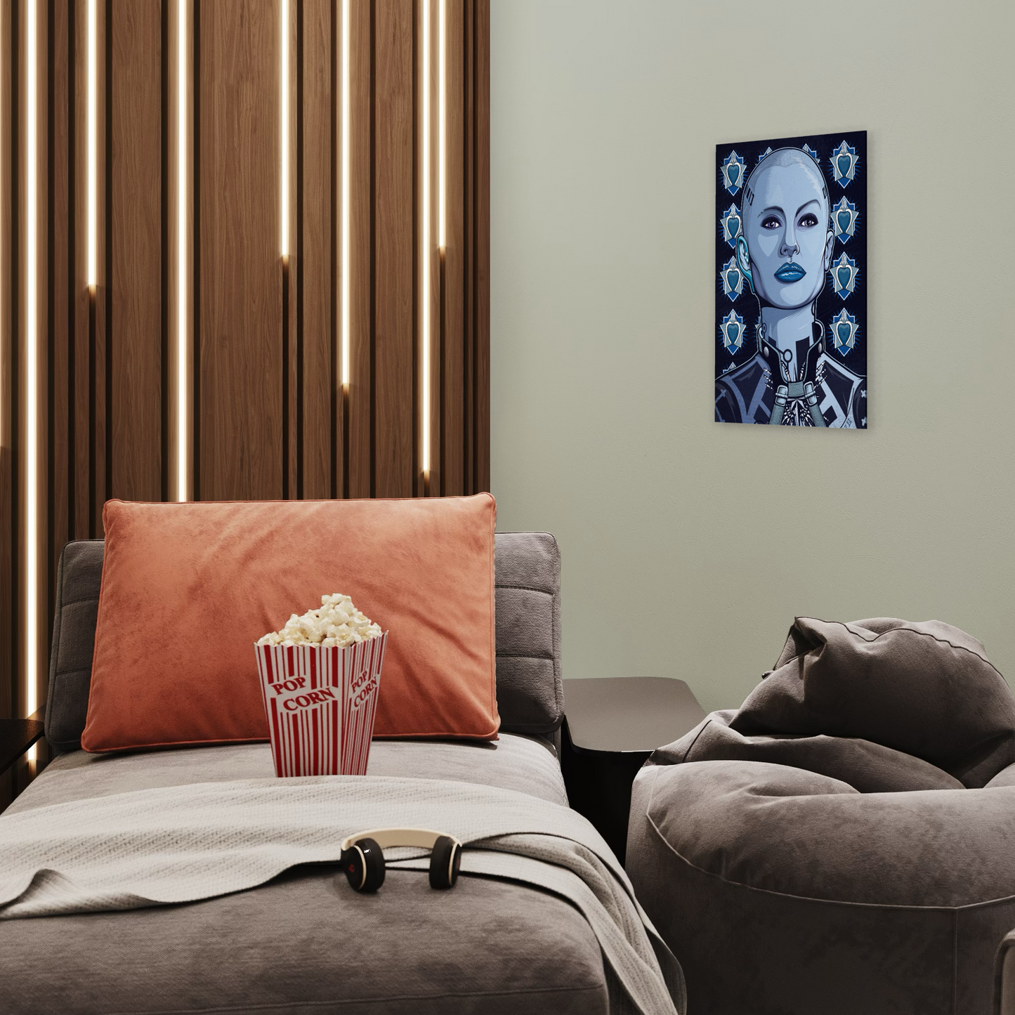 SUBJECT ZERO METAL PRINT