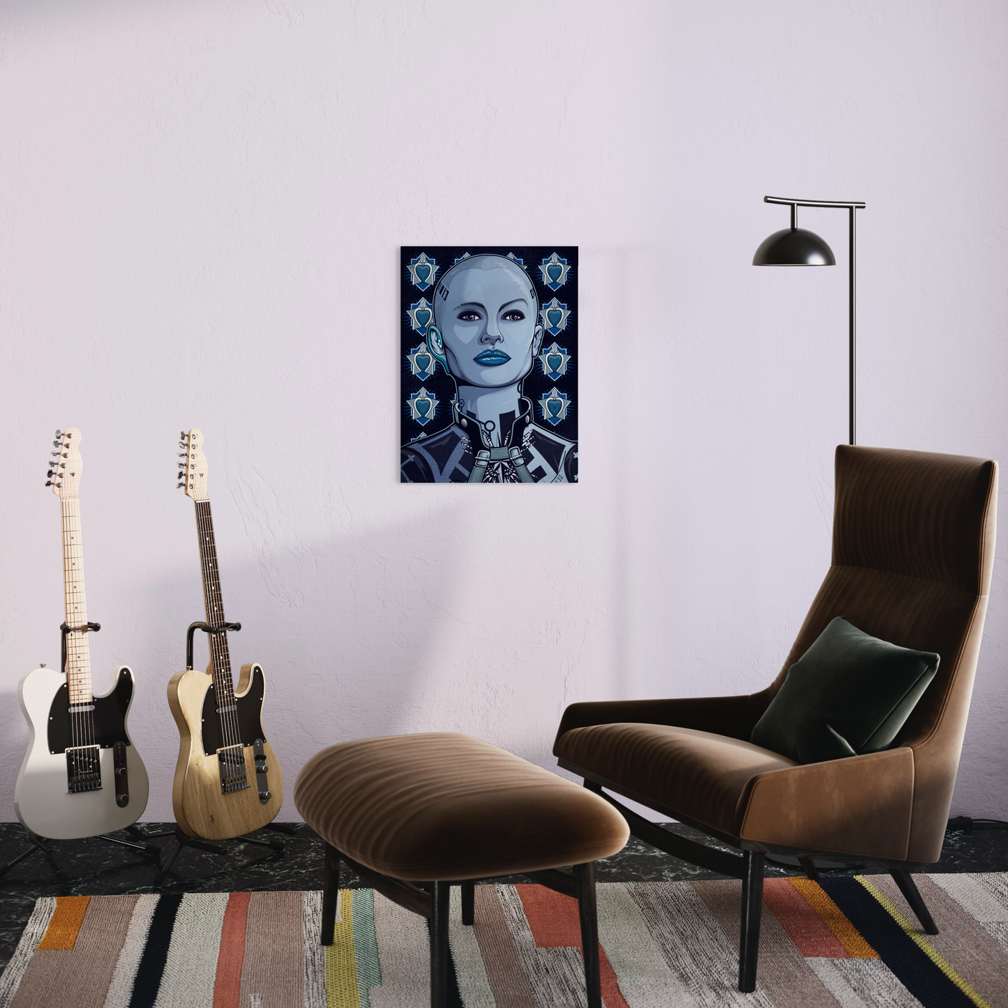 SUBJECT ZERO METAL PRINT