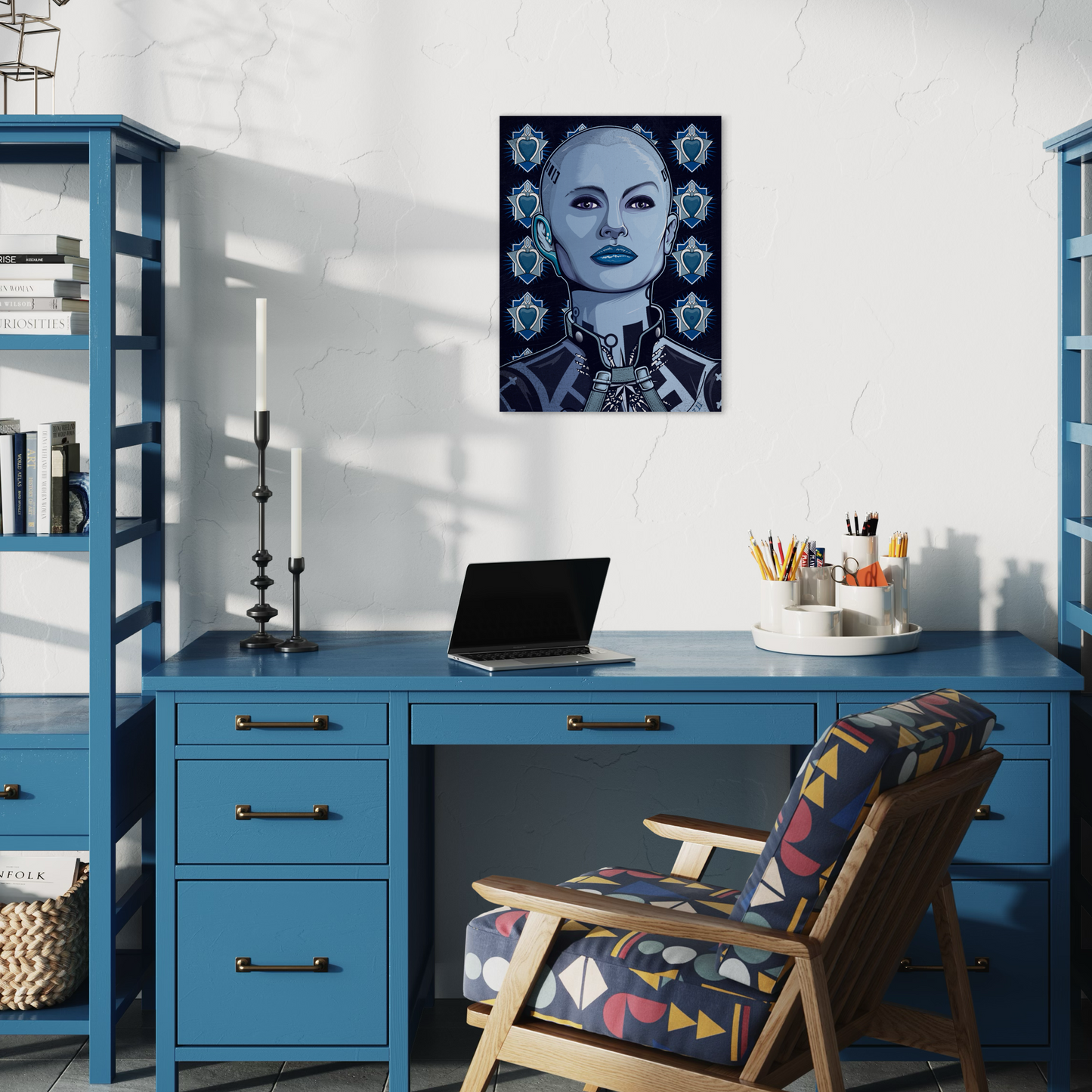 SUBJECT ZERO METAL PRINT