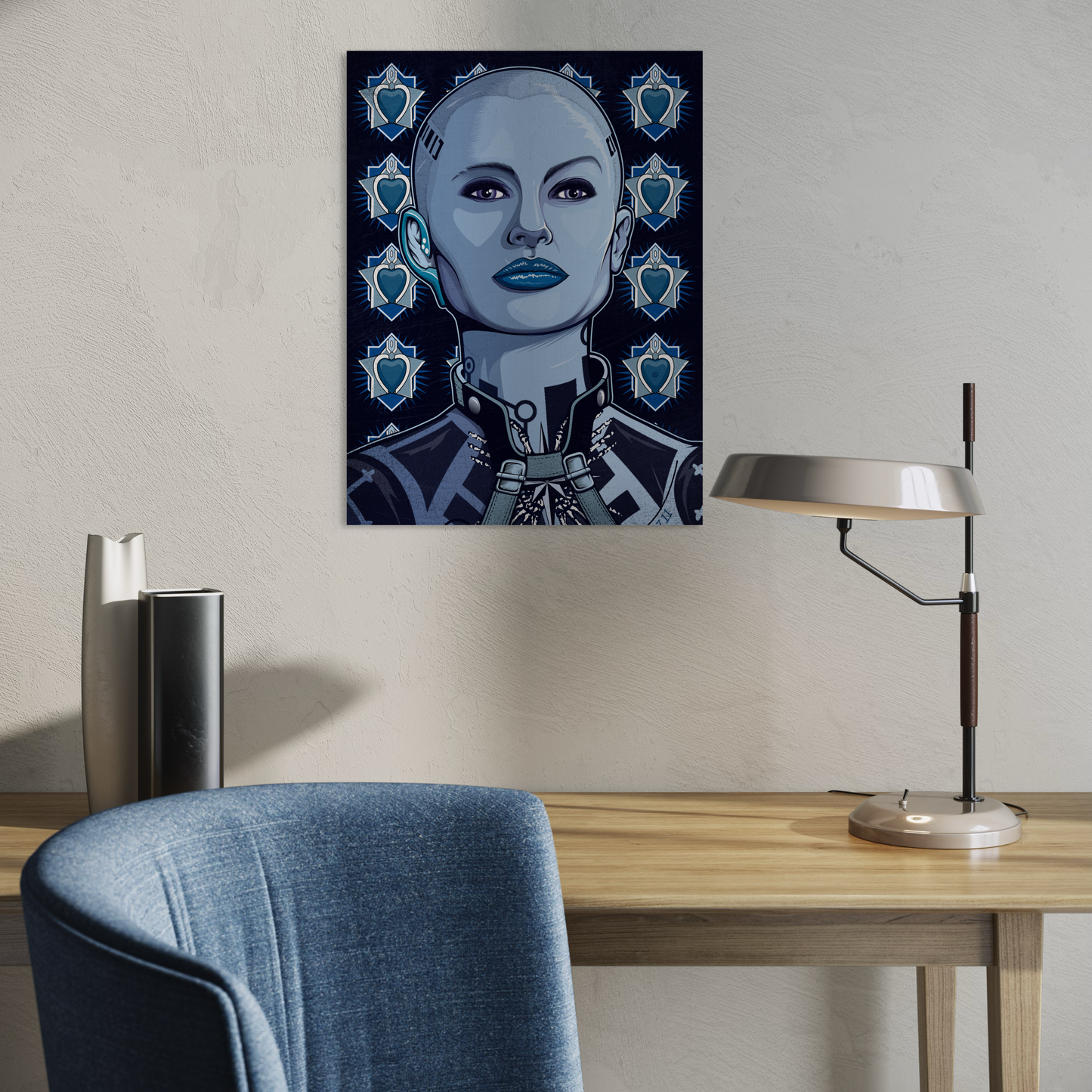 SUBJECT ZERO METAL PRINT