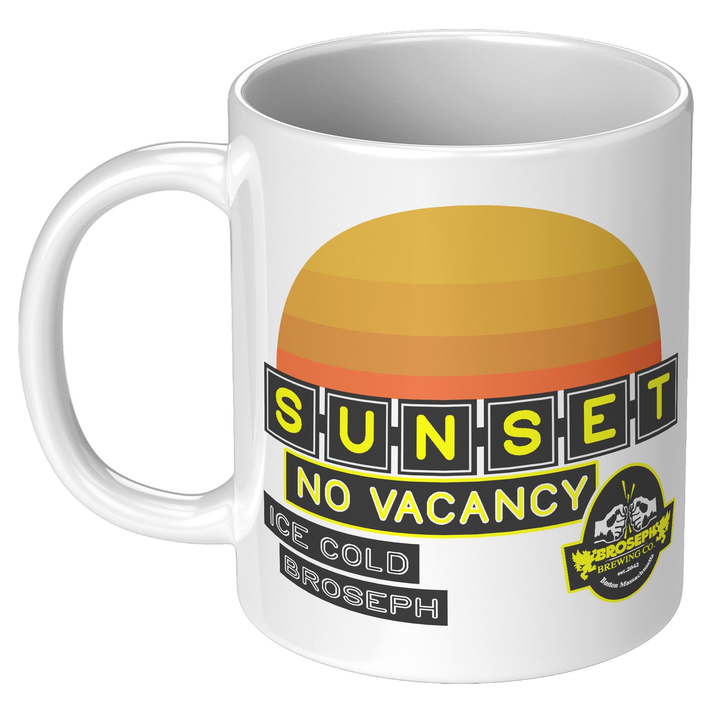 SUNSET MOTEL MUG