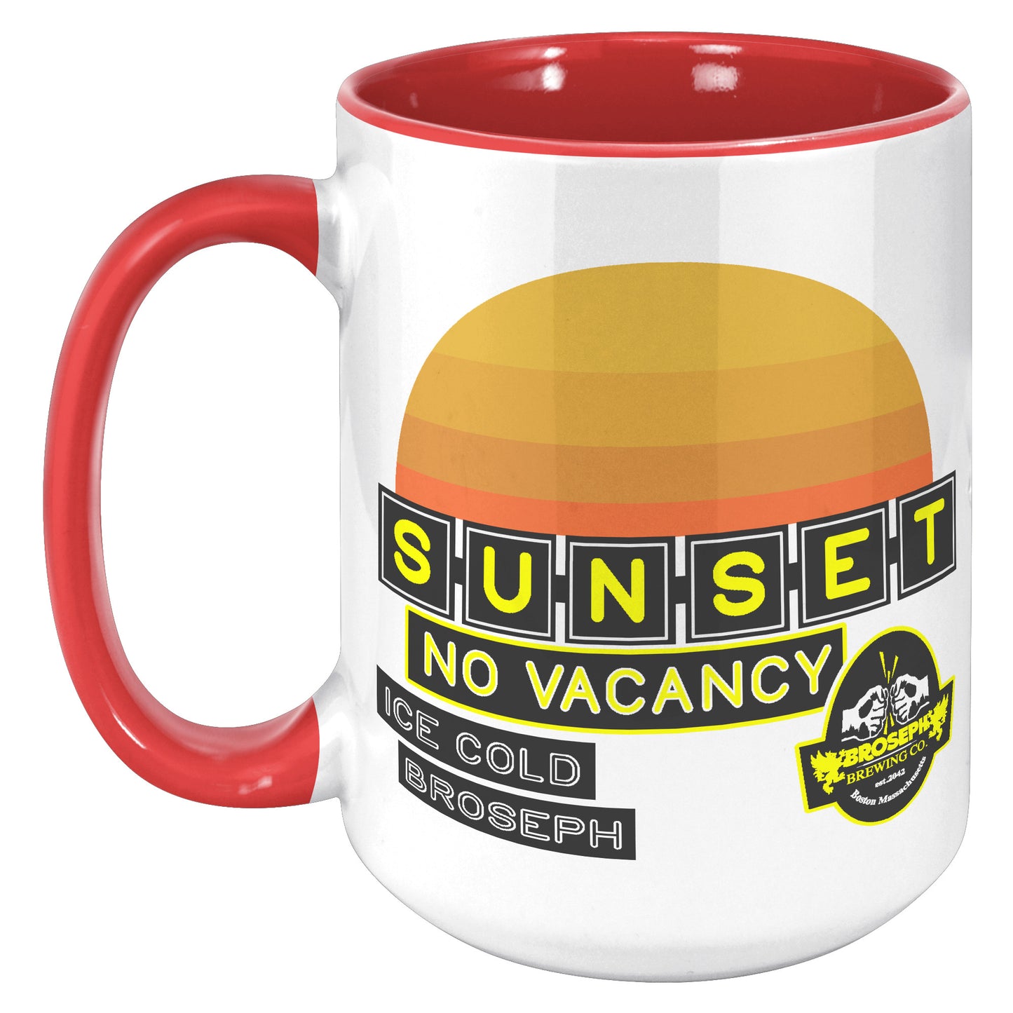 SUNSET MOTEL MUG