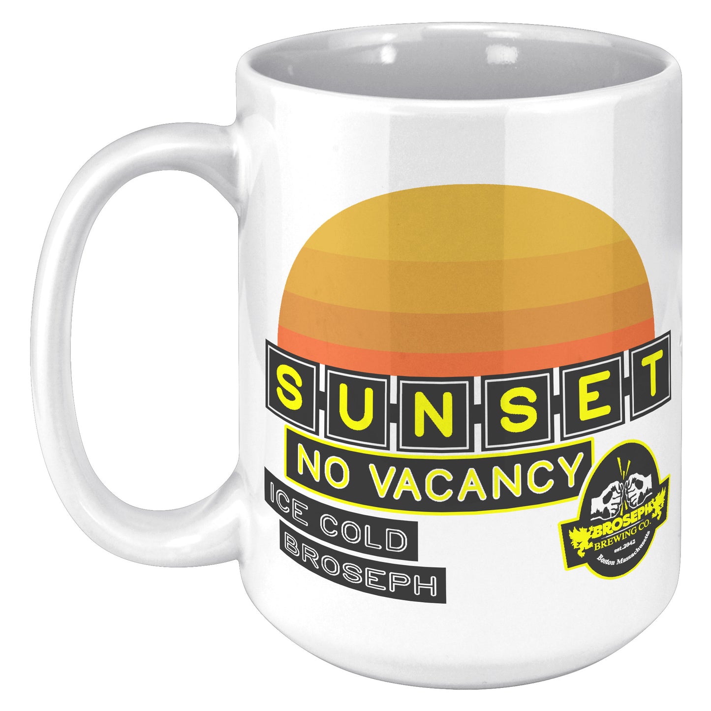 SUNSET MOTEL MUG