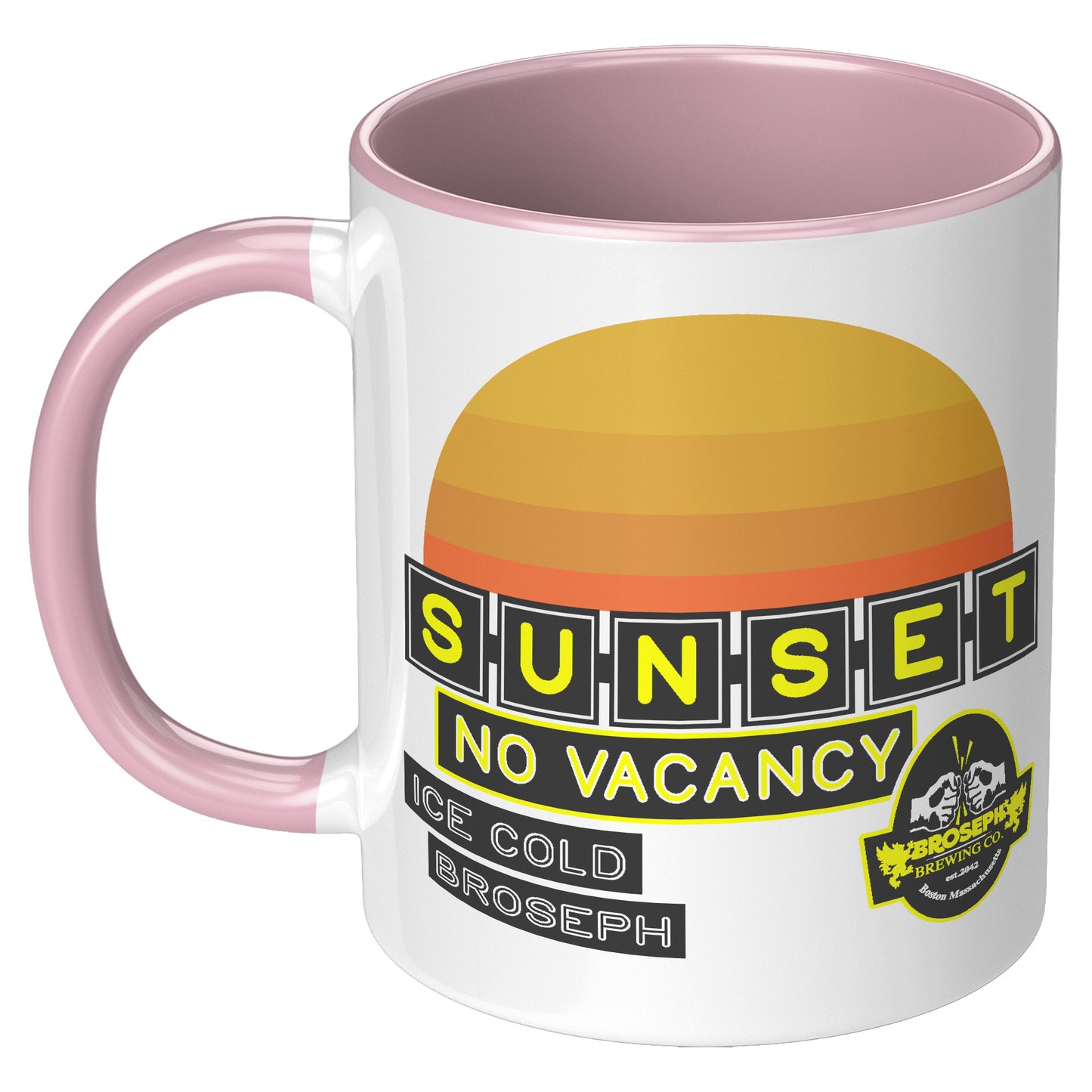 SUNSET MOTEL MUG