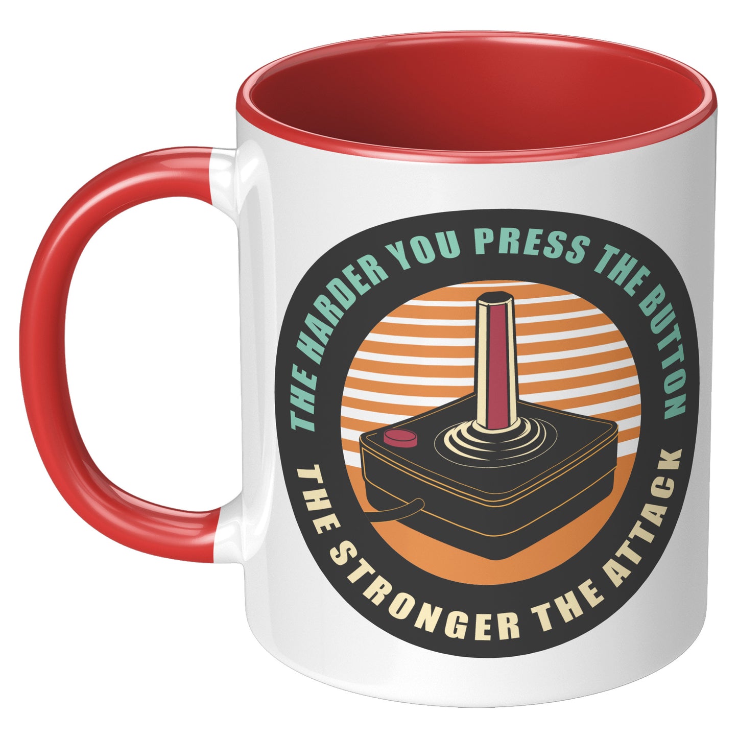 THE STRONGER THE ATTACK MUG