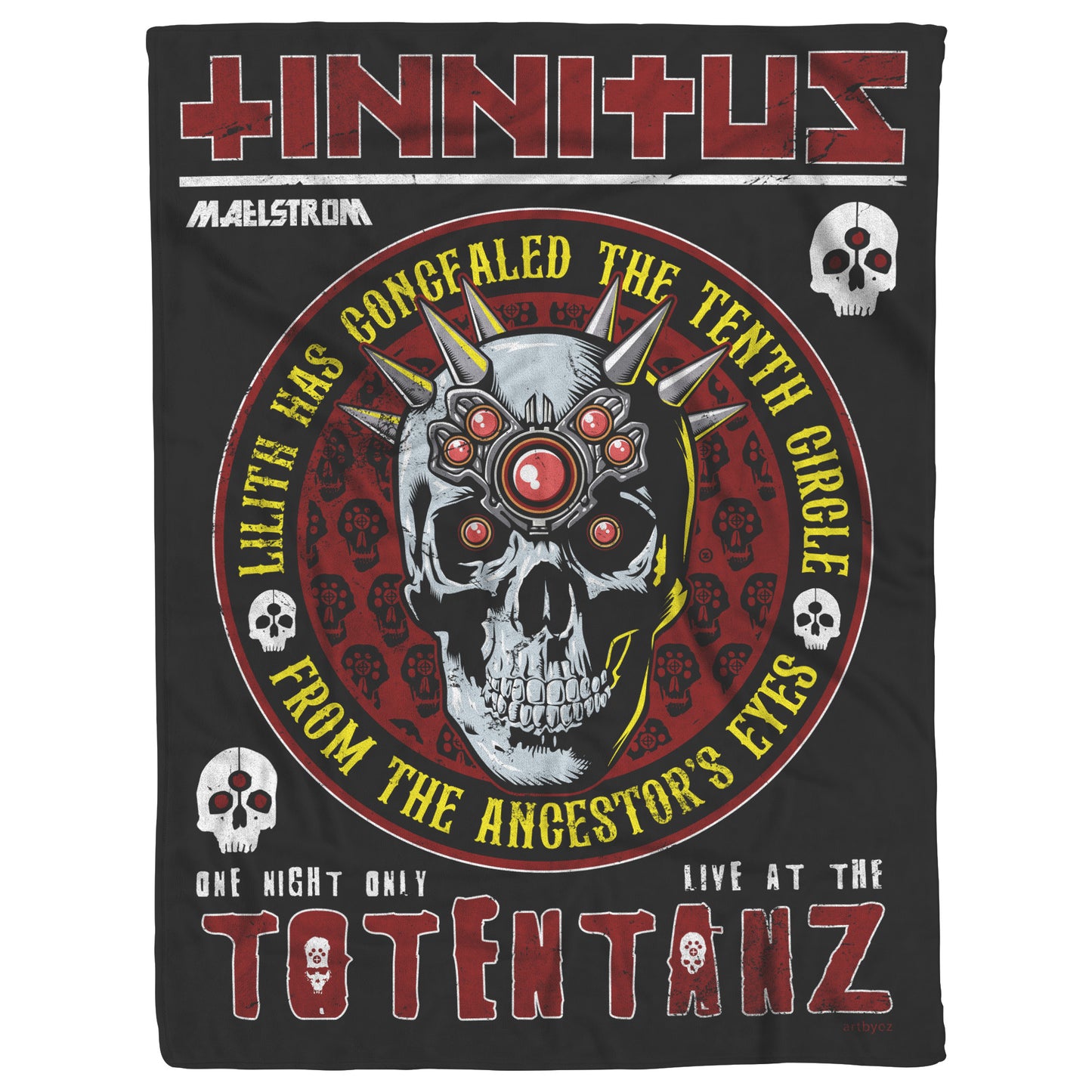 TINNITUS FLEECE BLANKET