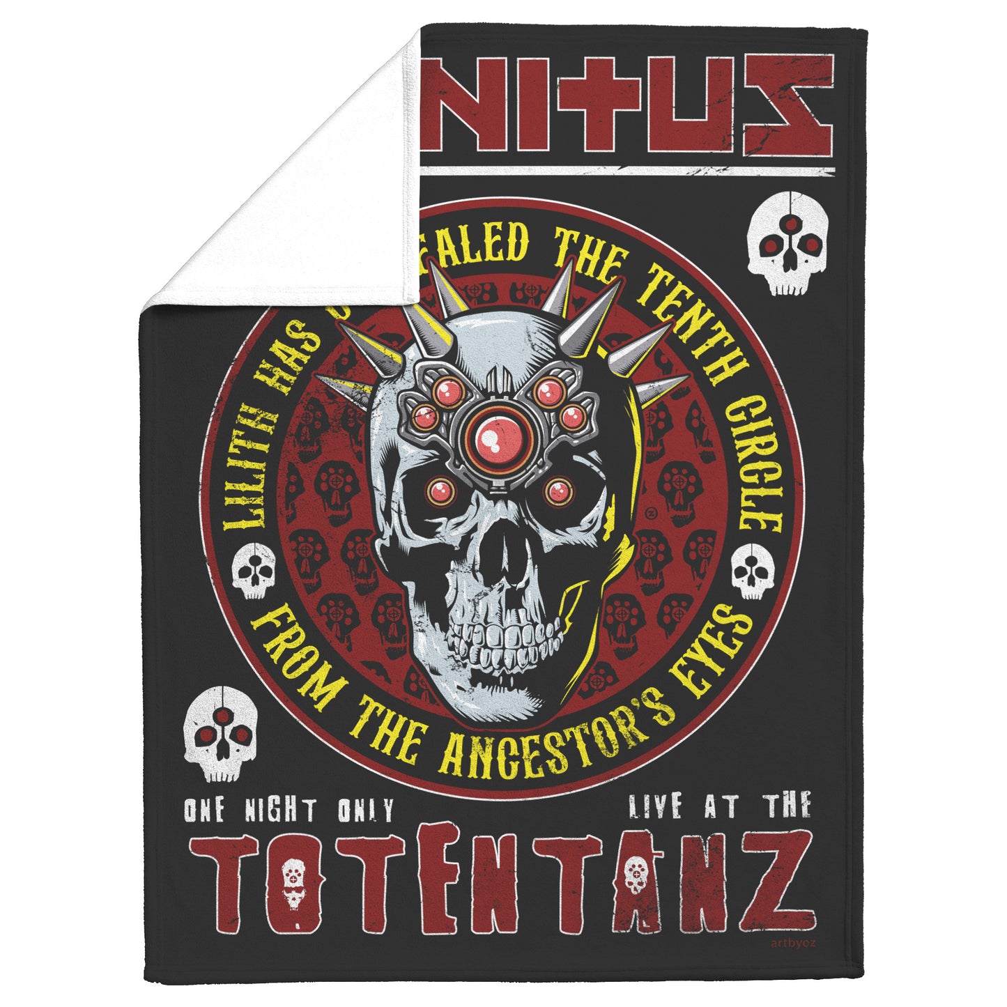 TINNITUS FLEECE BLANKET