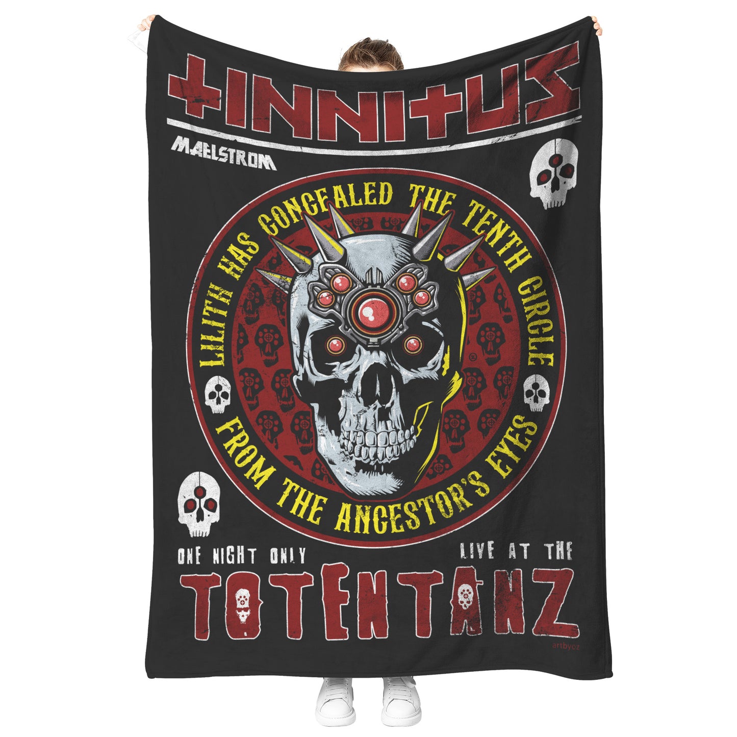 TINNITUS FLEECE BLANKET