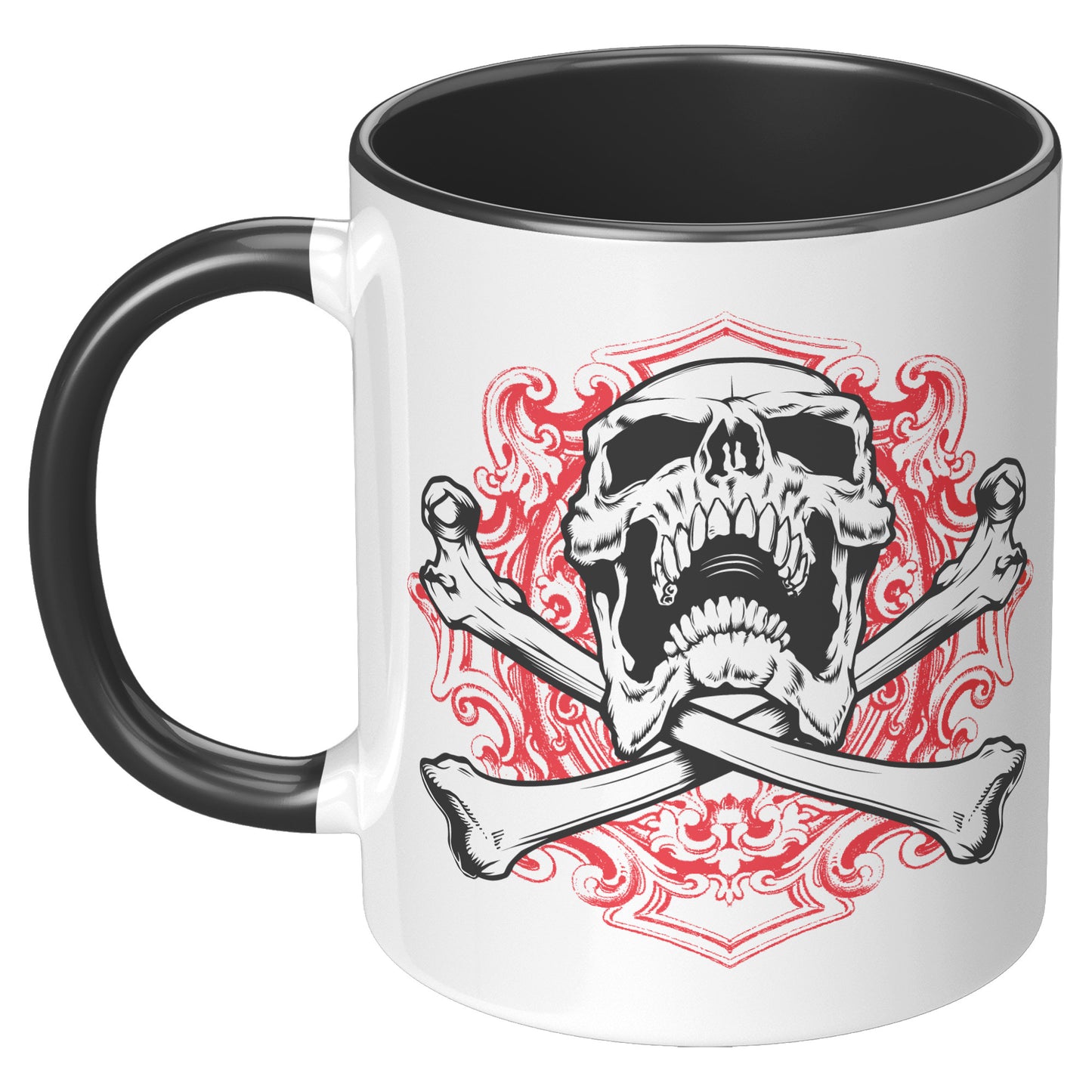 VICTORIAN SKULL MUG