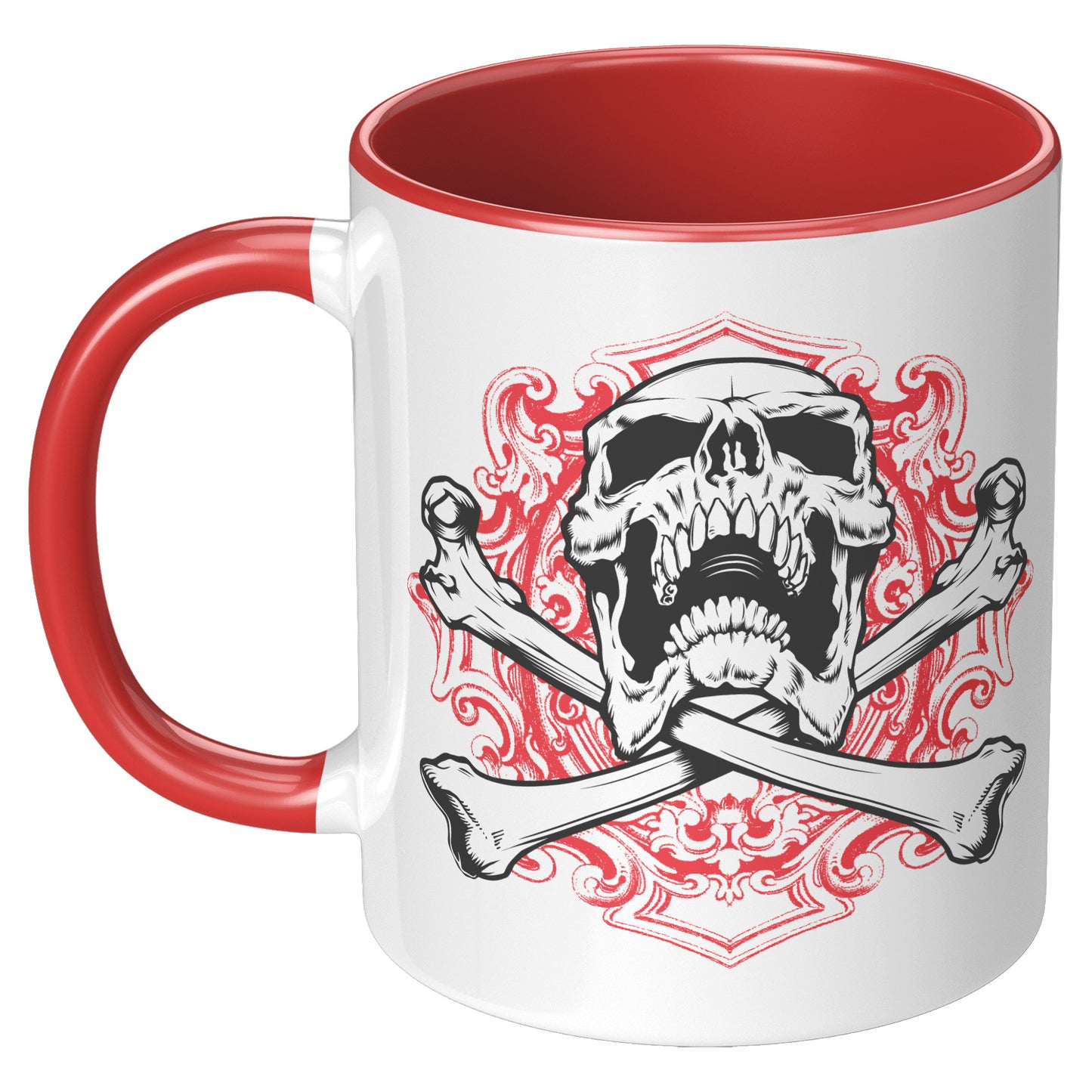 VICTORIAN SKULL MUG