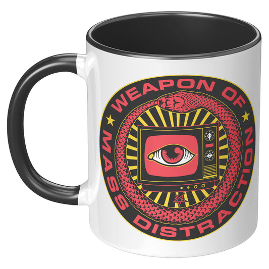 WEAPON OF MASS DISTRACTION MUG
