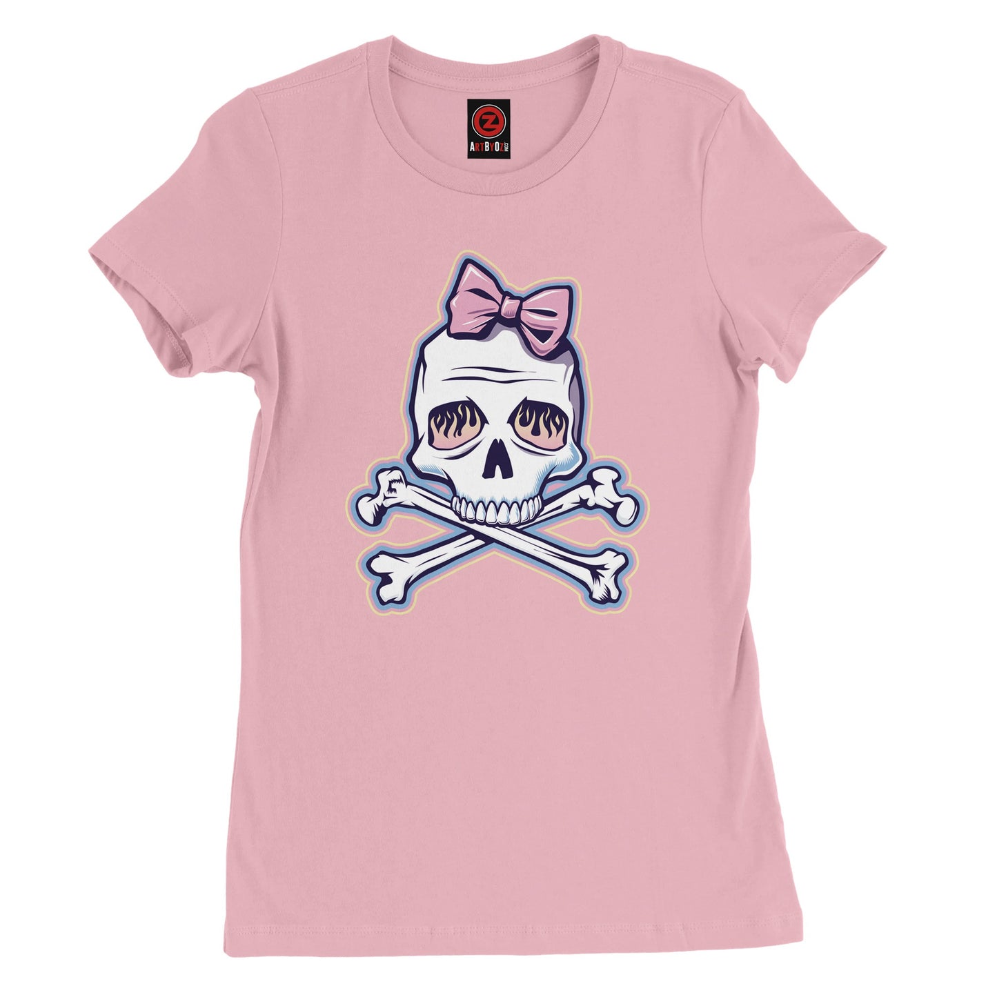 BOW SKULL WOMEN'S TEE