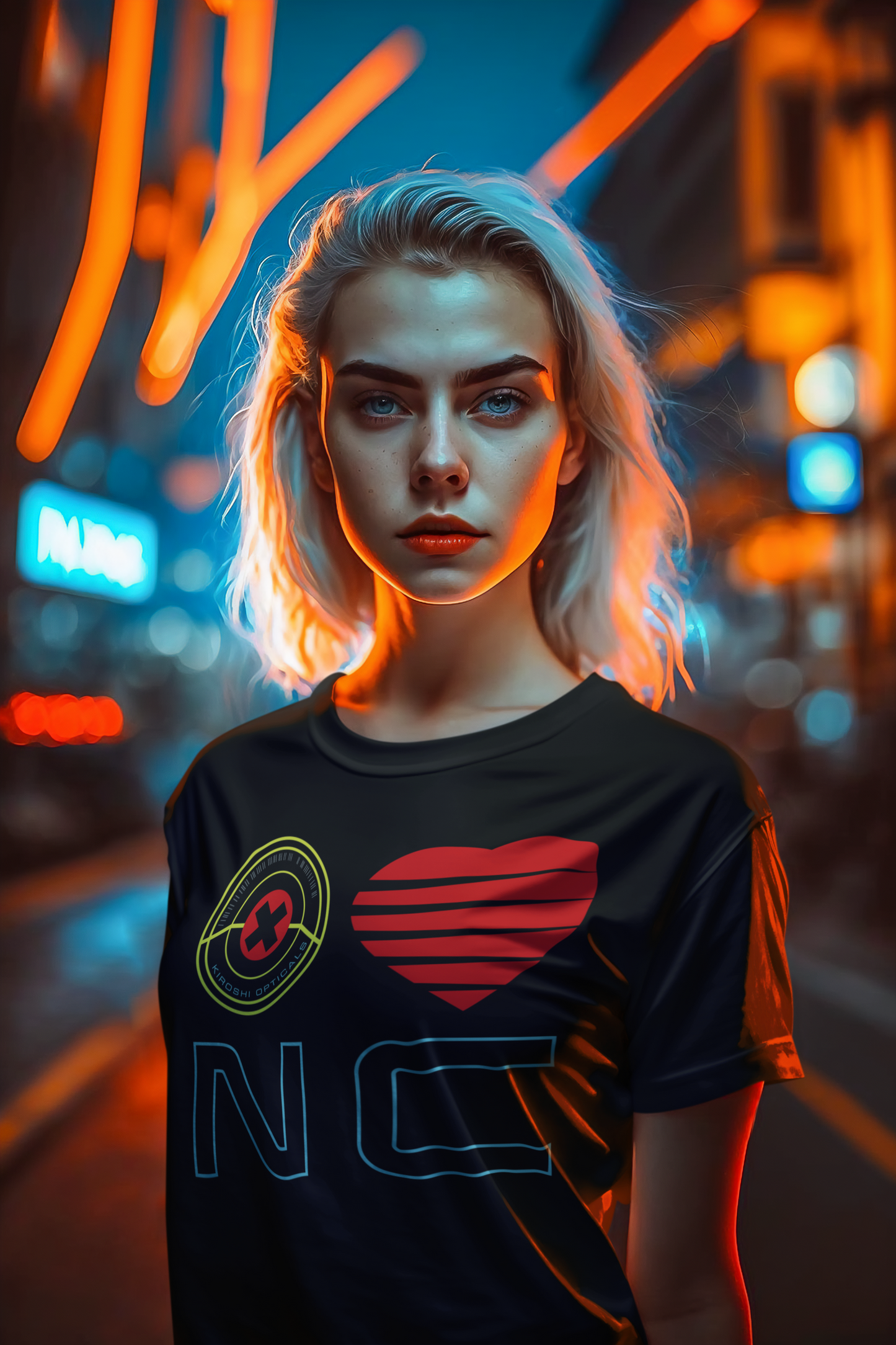 EYE HEART NIGHT CITY TEE