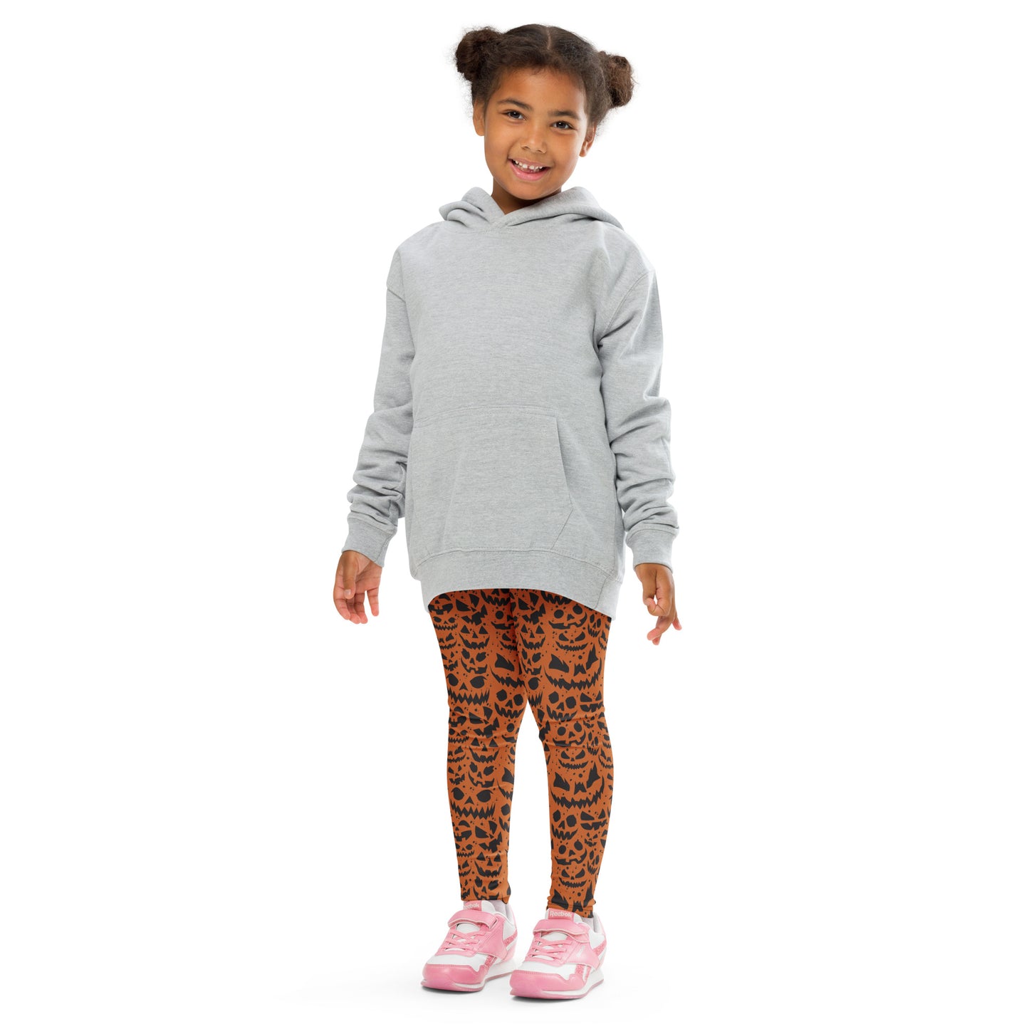 JACK O' SPLATTER  on Orange Kid's Leggings