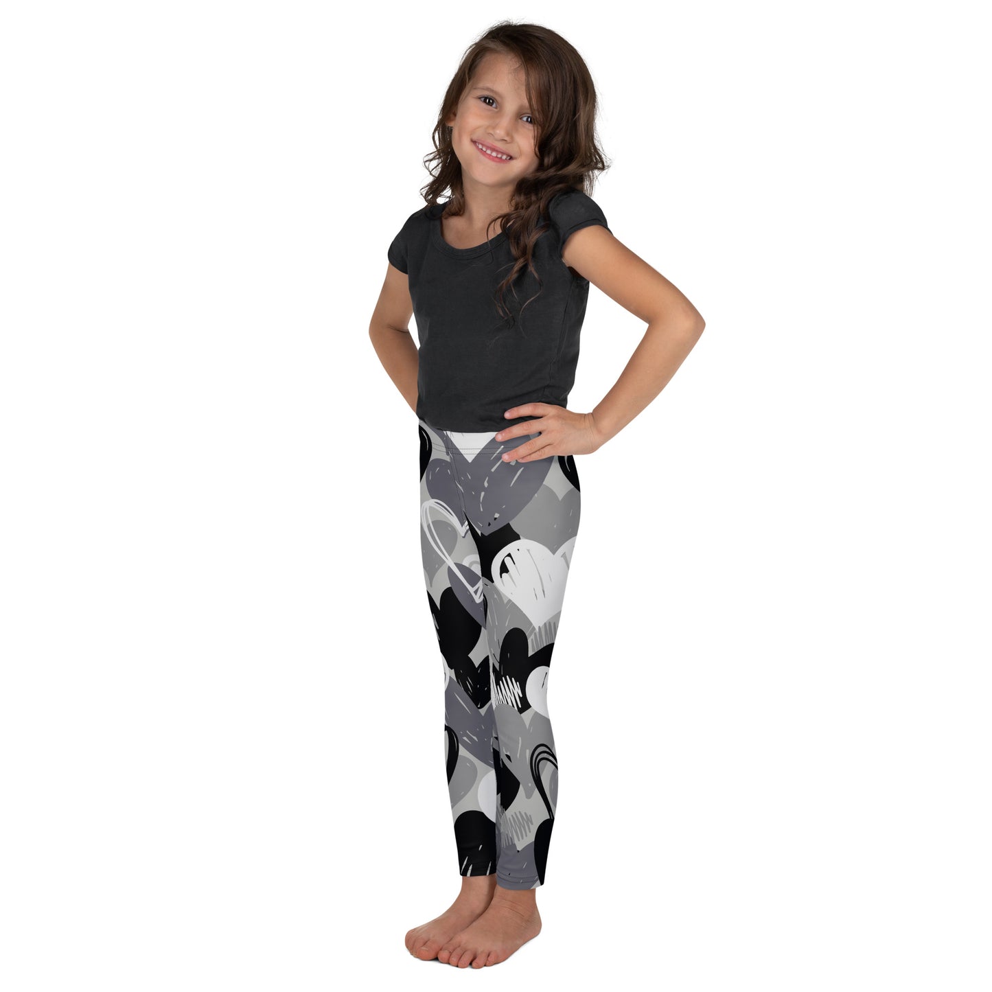 CAMO HEARTS Kid's Leggings