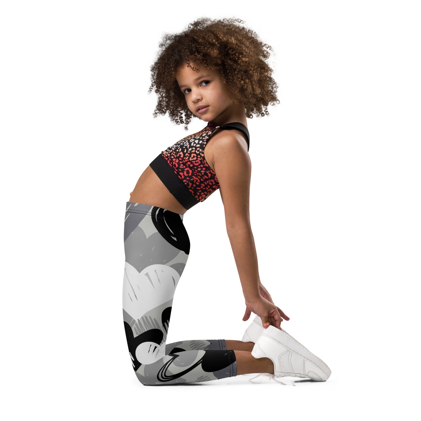CAMO HEARTS Kid's Leggings