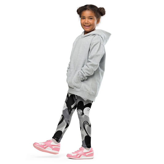 CAMO HEARTS Kid's Leggings