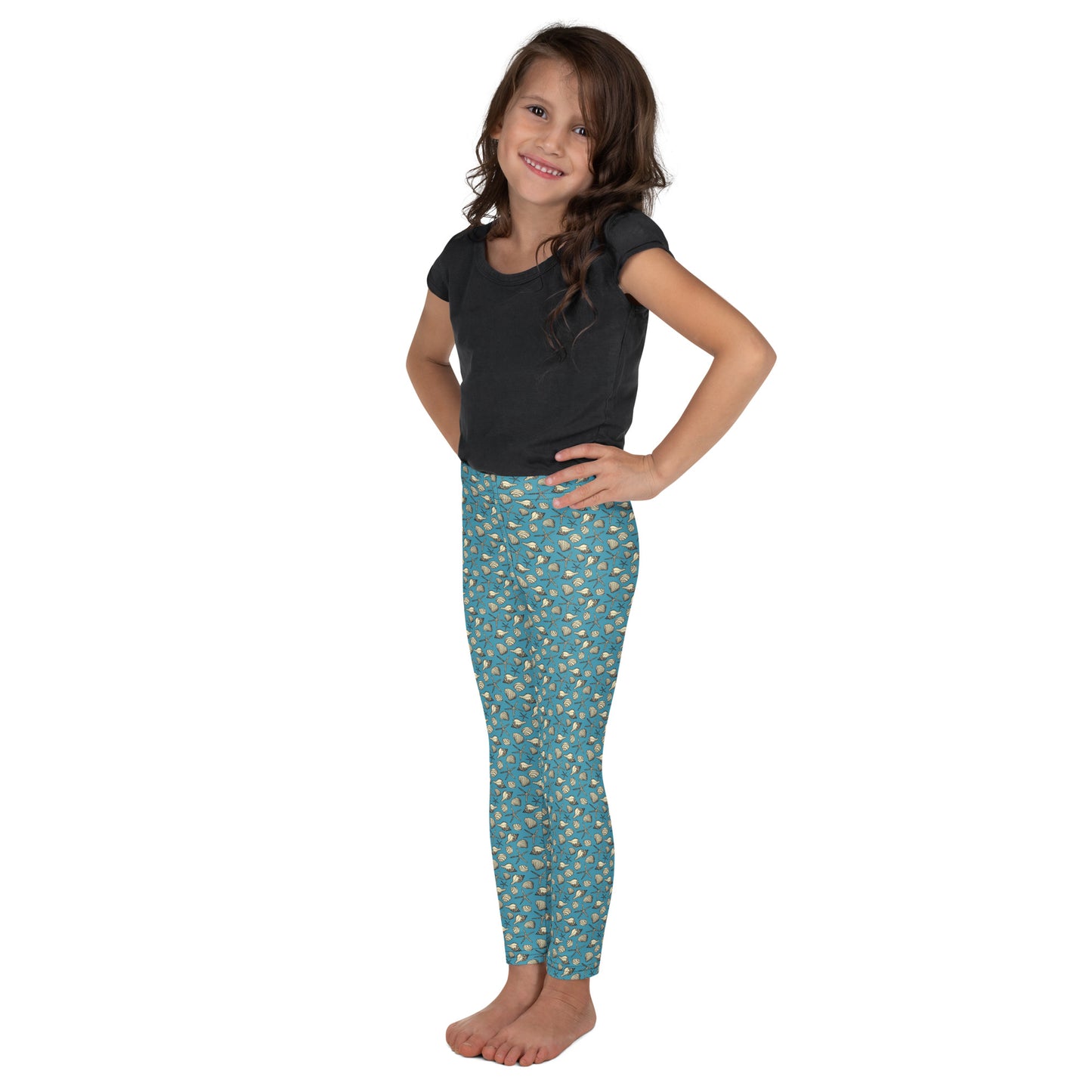 SALLY'S SEASHELLS Kid's Leggings