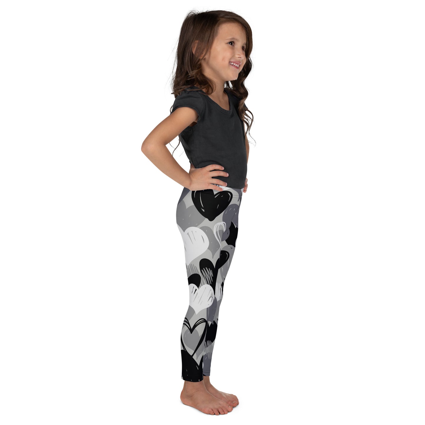 CAMO HEARTS Kid's Leggings