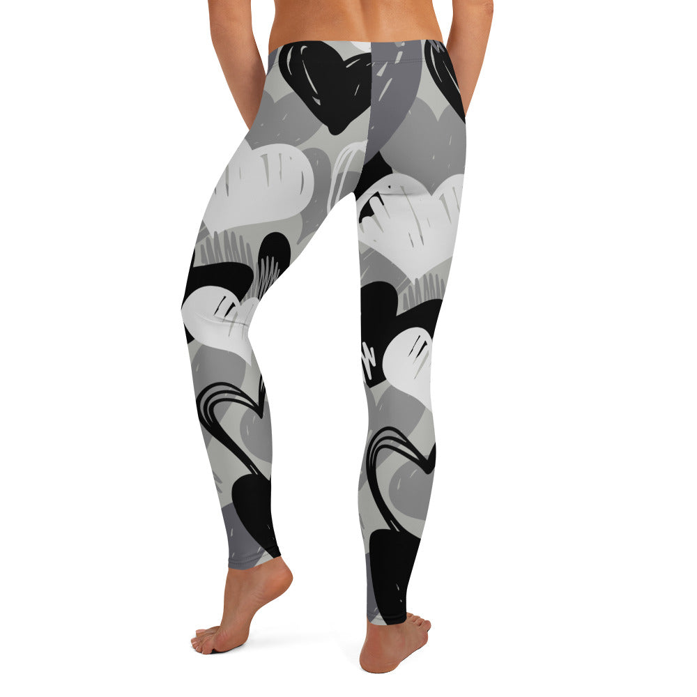 CAMO HEARTS Leggings