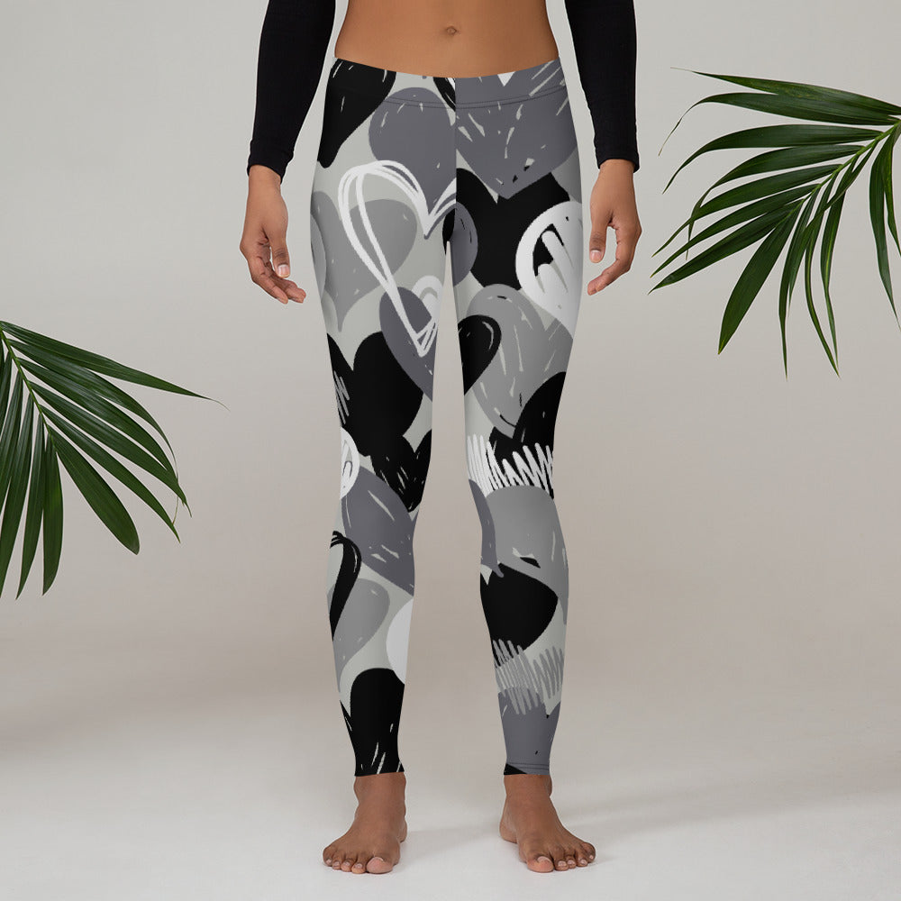 CAMO HEARTS Leggings