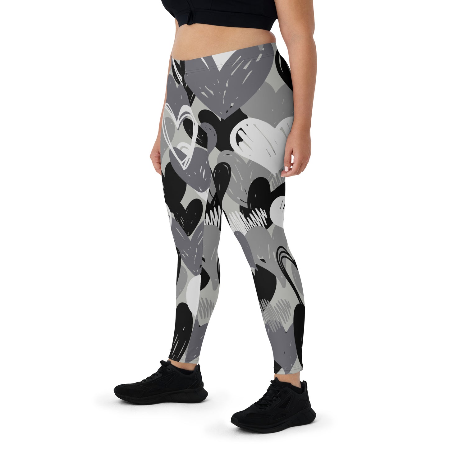 CAMO HEARTS Leggings