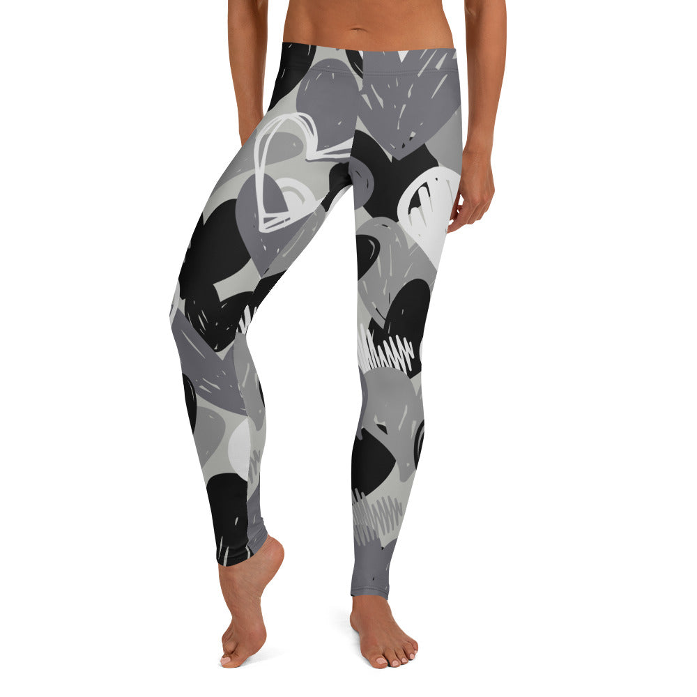 CAMO HEARTS Leggings