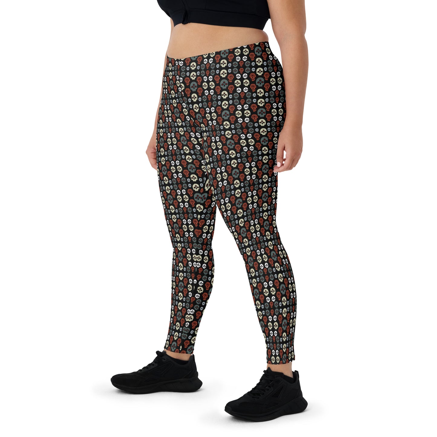 CYBER SKULLS Leggings