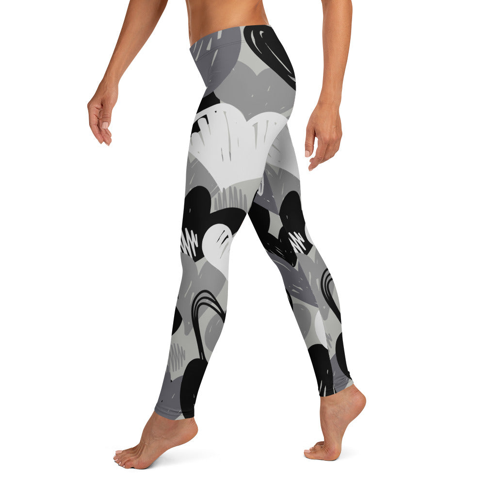 CAMO HEARTS Leggings