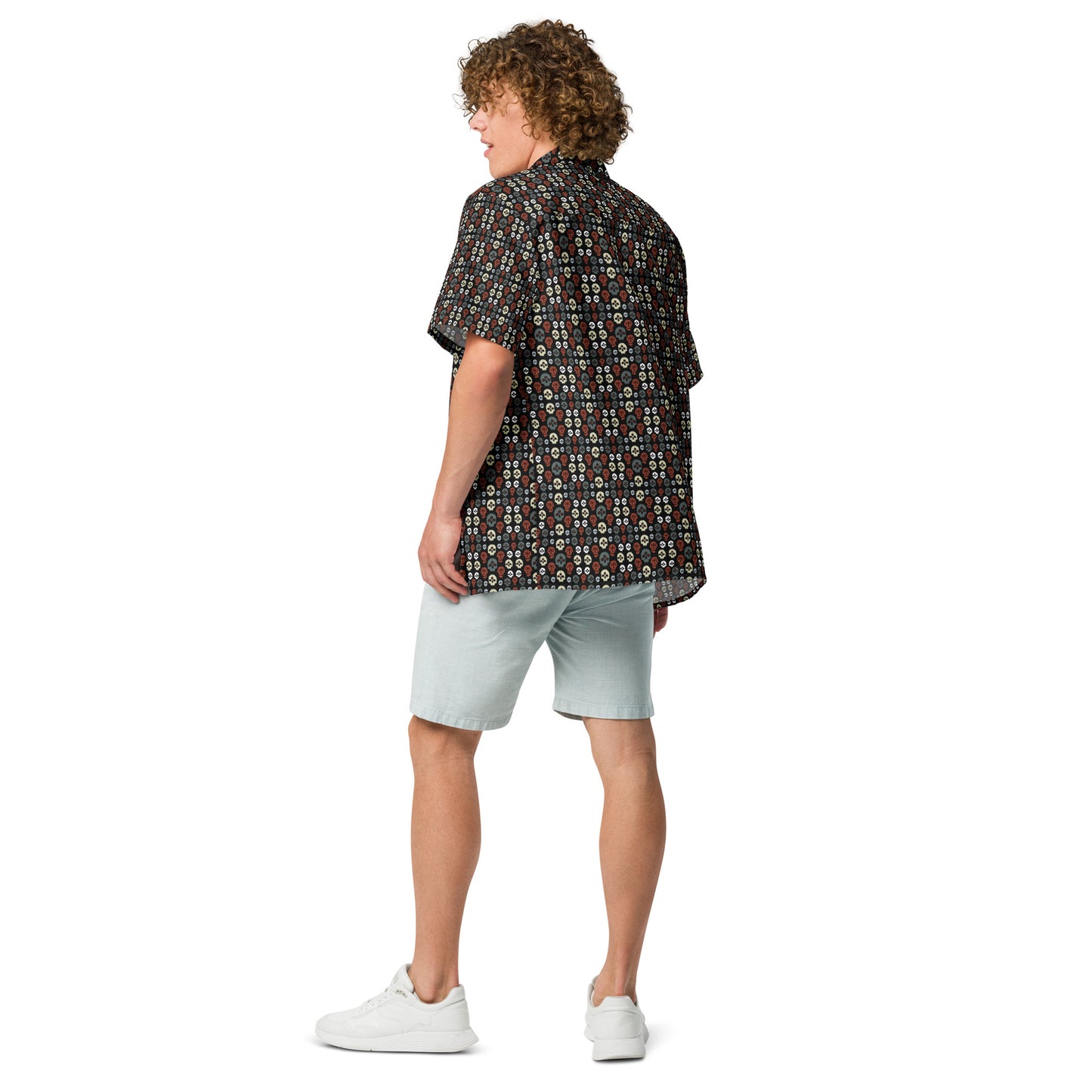 MAELSTROM SKULL HAWAIIAN SHIRT