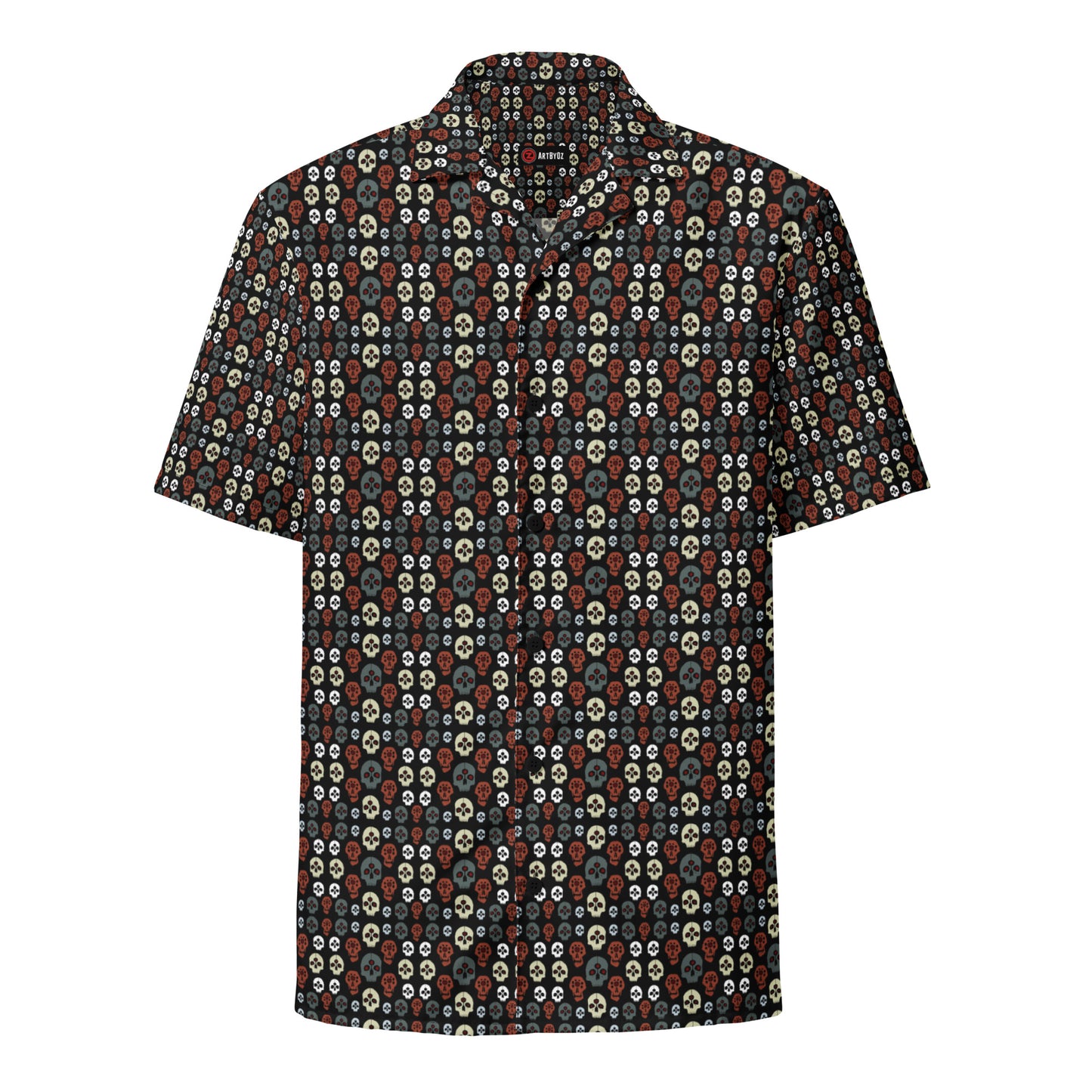 MAELSTROM SKULL HAWAIIAN SHIRT