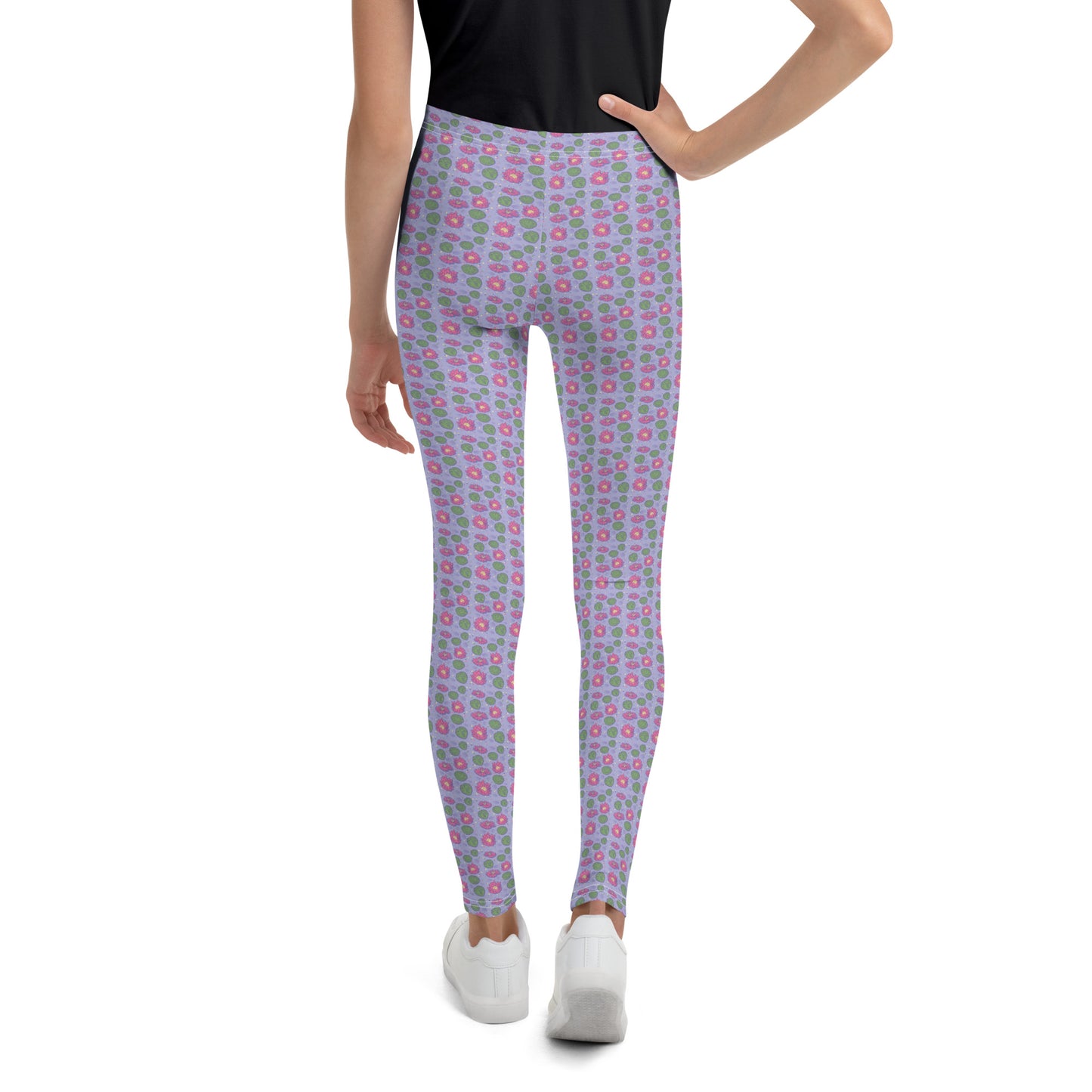 FLORAL PADS Youth Leggings