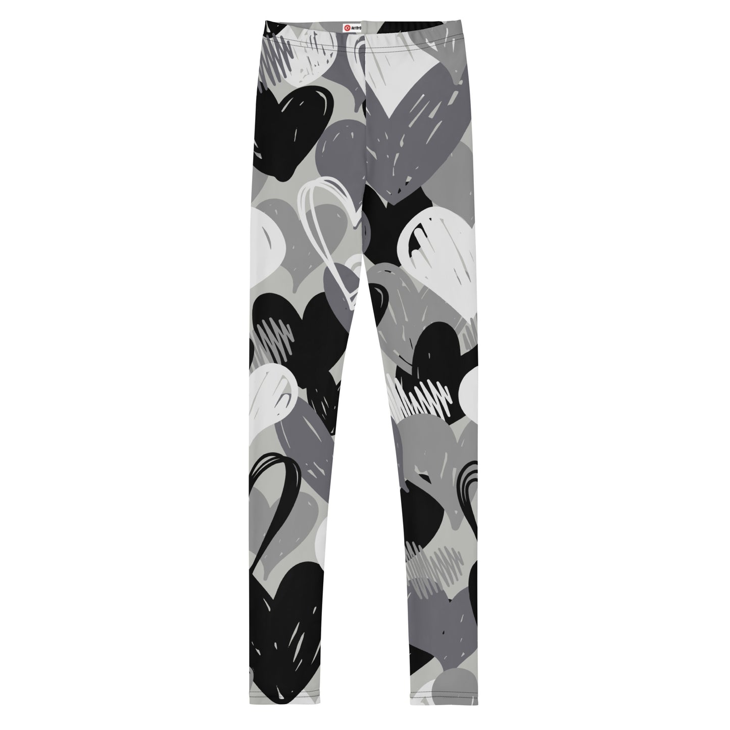 CAMO HEARTS Youth Leggings