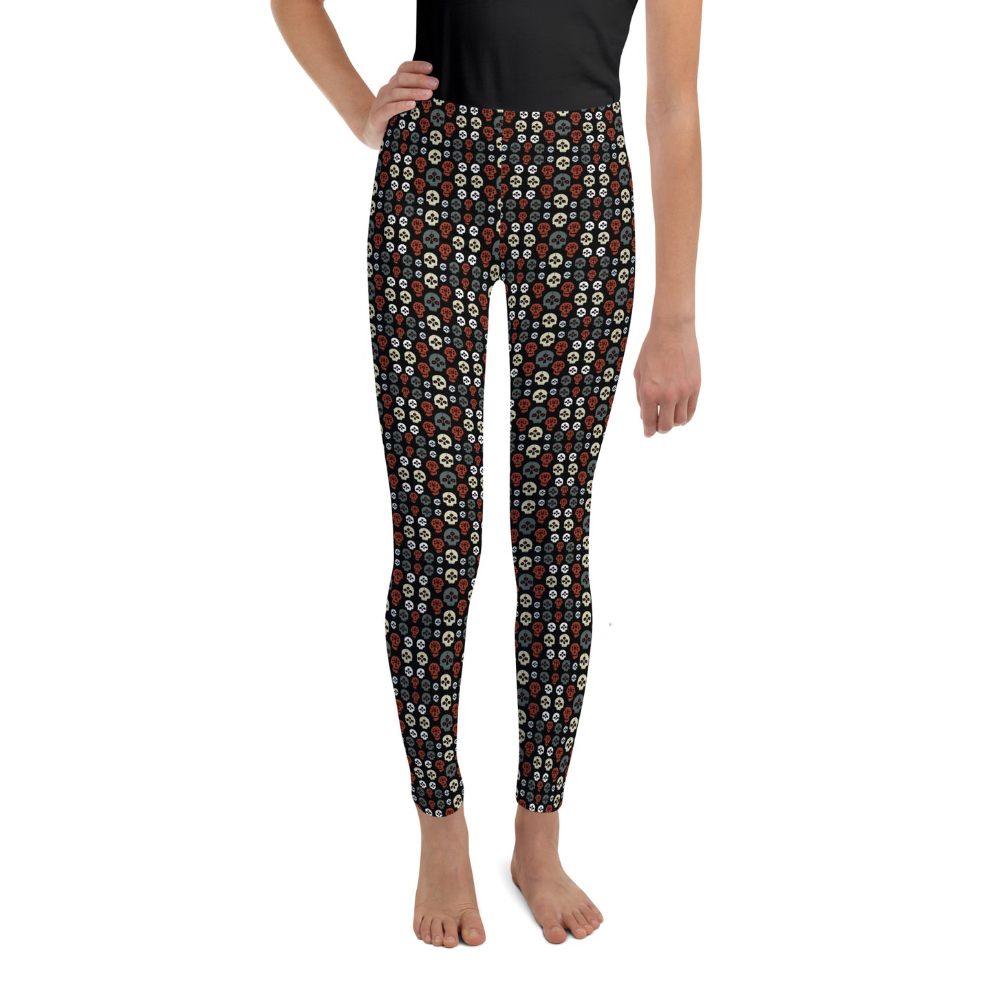CYBER SKULLS Youth Leggings