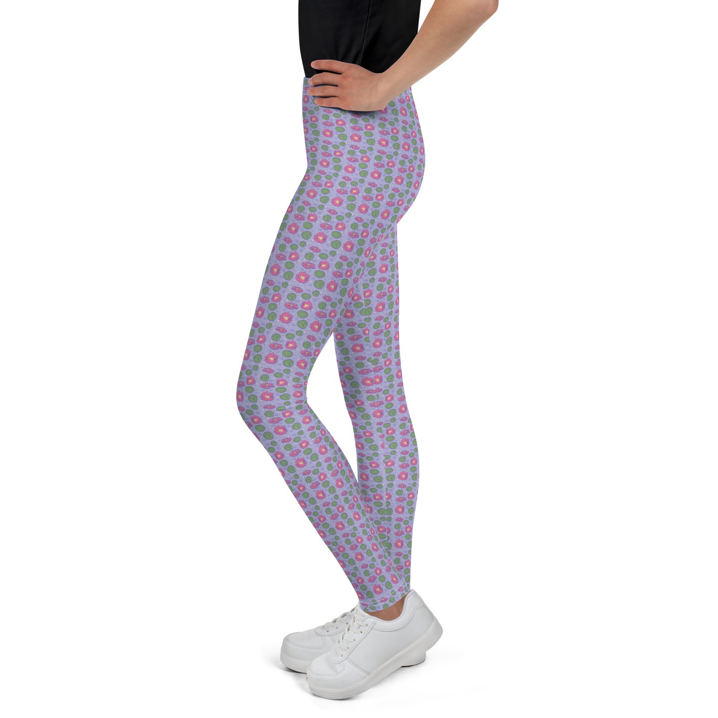FLORAL PADS Youth Leggings