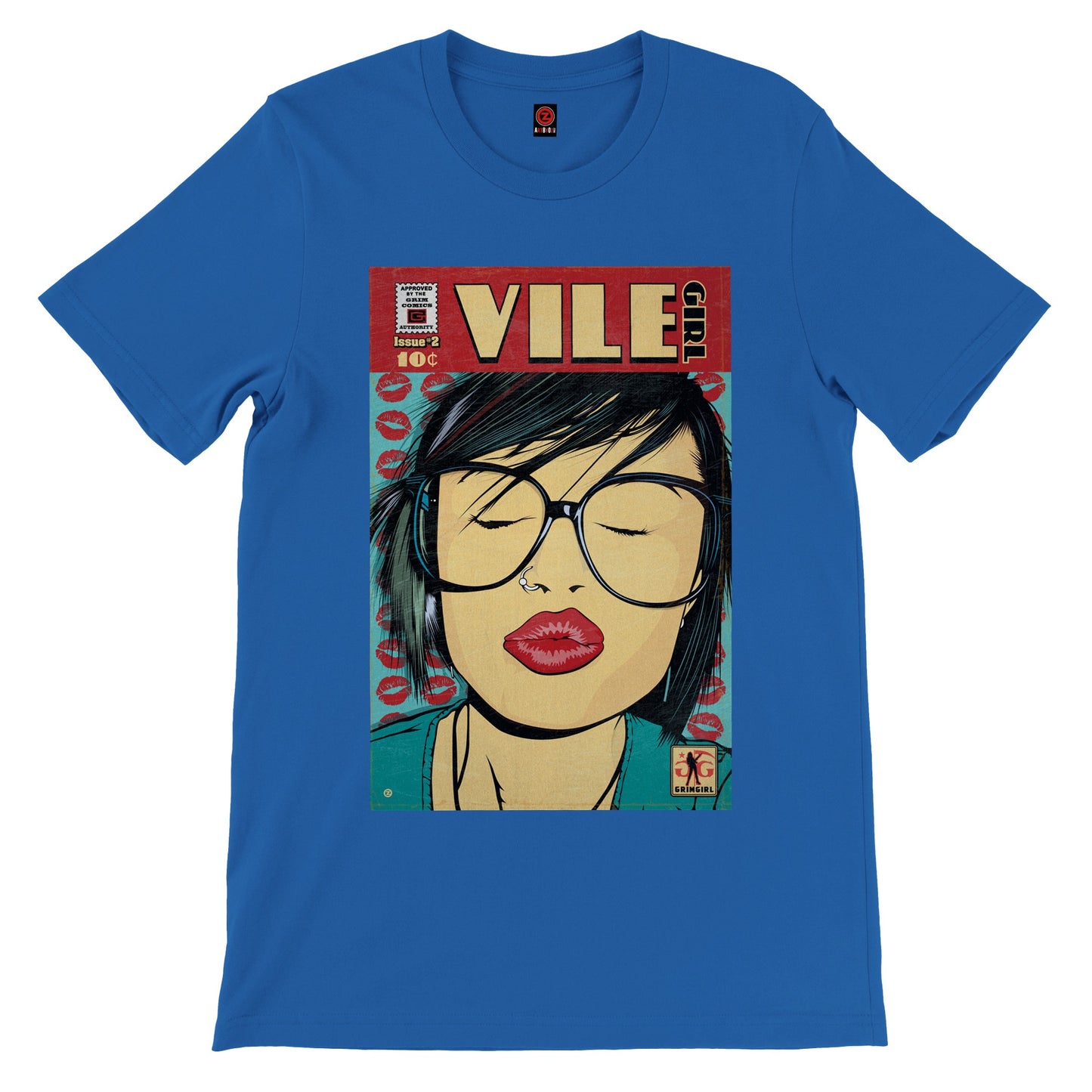 VILE GIRL COMIC TEE