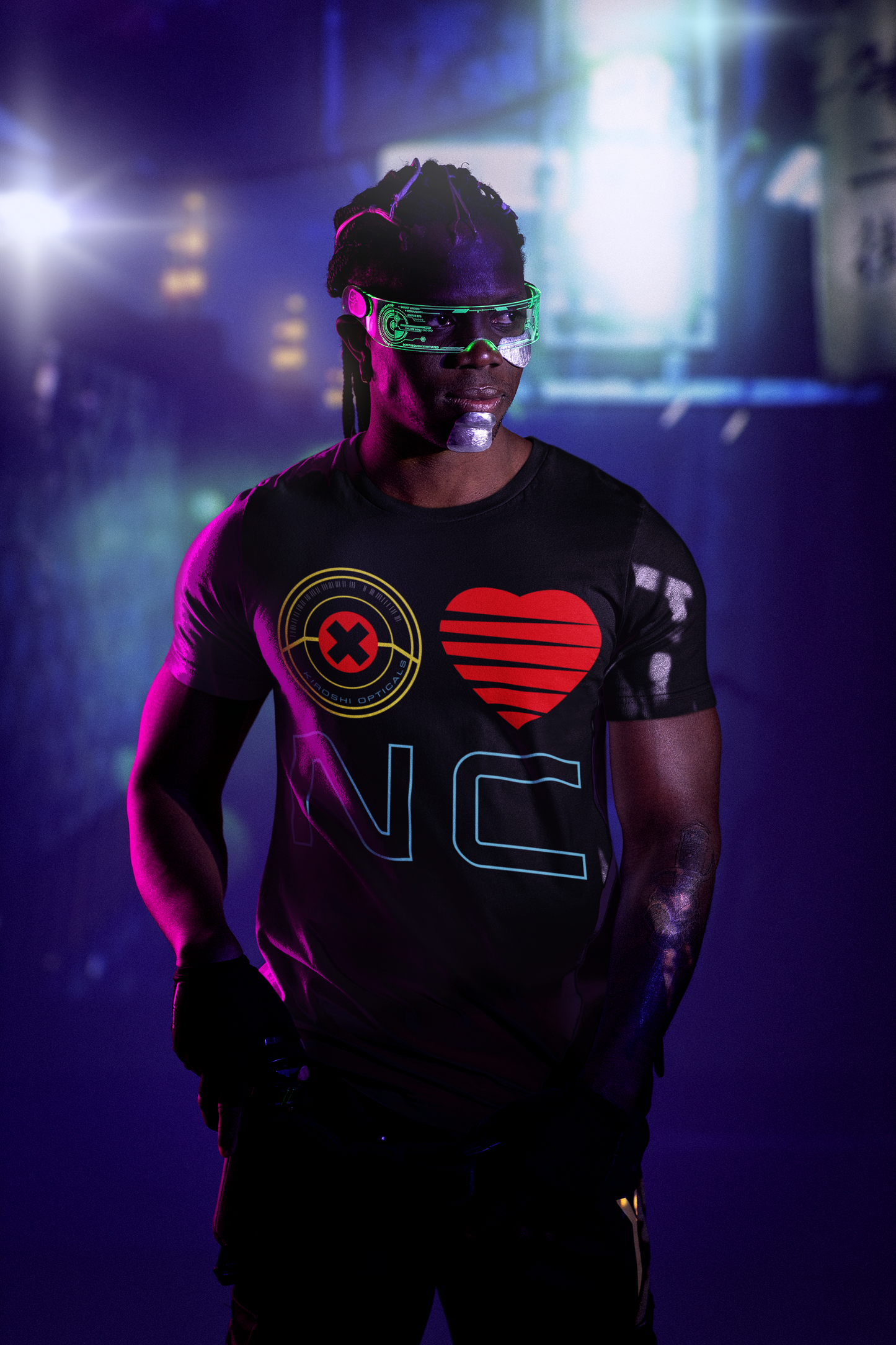 EYE HEART NIGHT CITY TEE