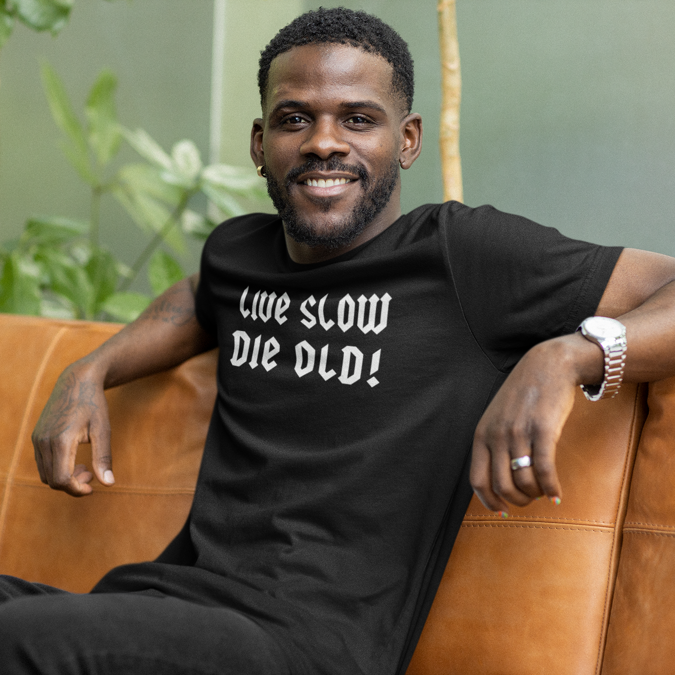 LIVE SLOW DIE OLD TEE