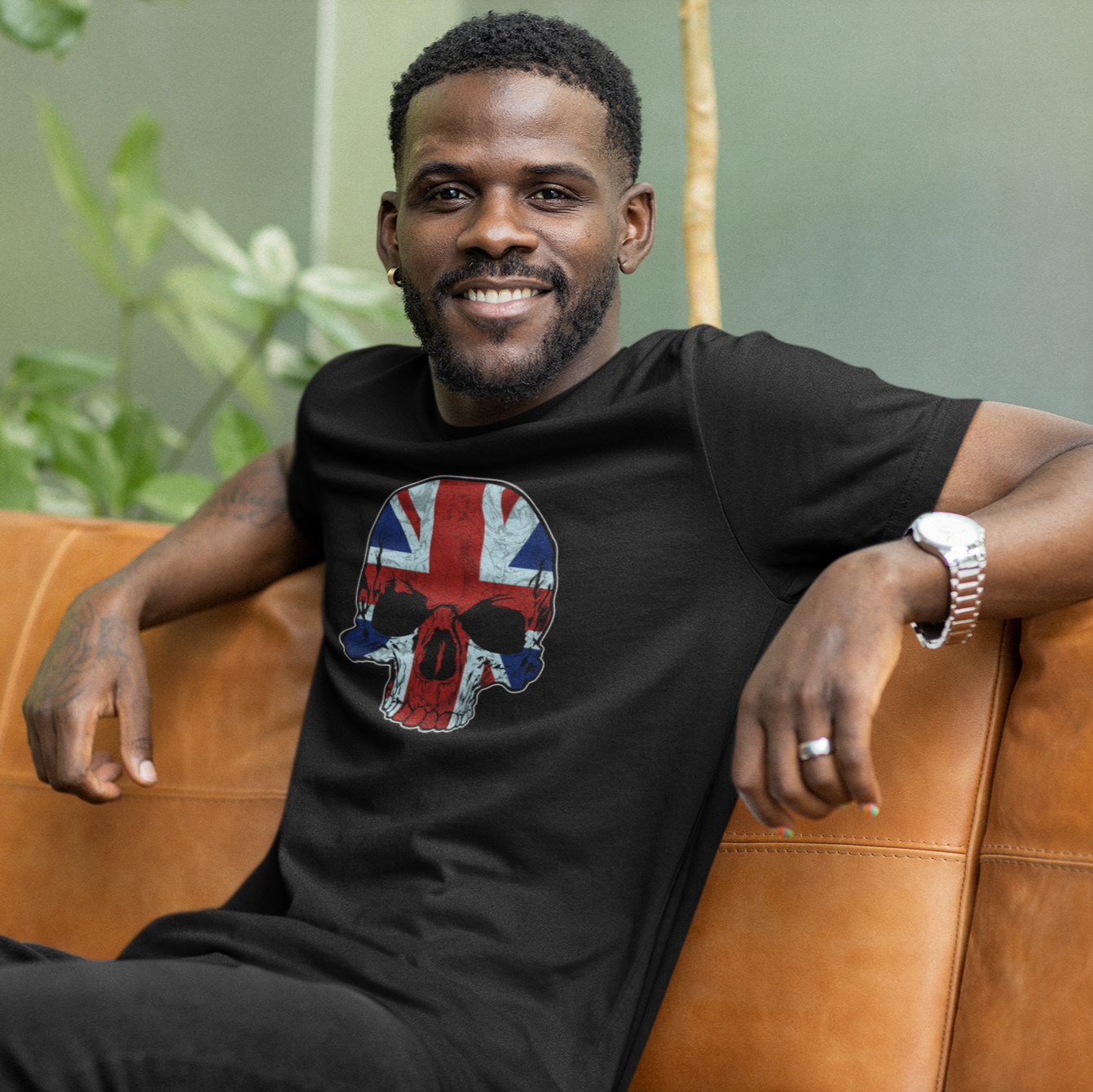 BRITISH SKULL TEE