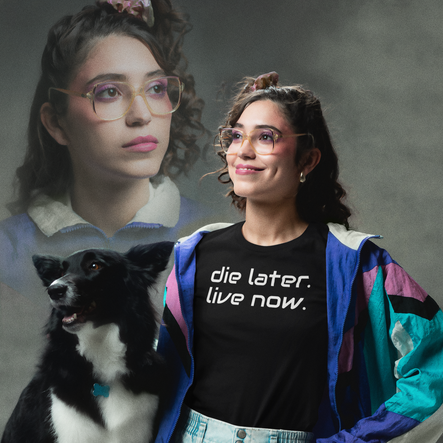 DIE LATER LIVE NOW TEE