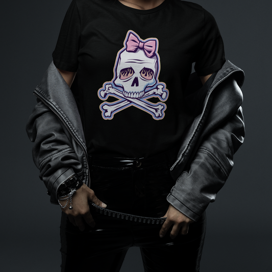 BOW SKULL WOMEN'S TEE