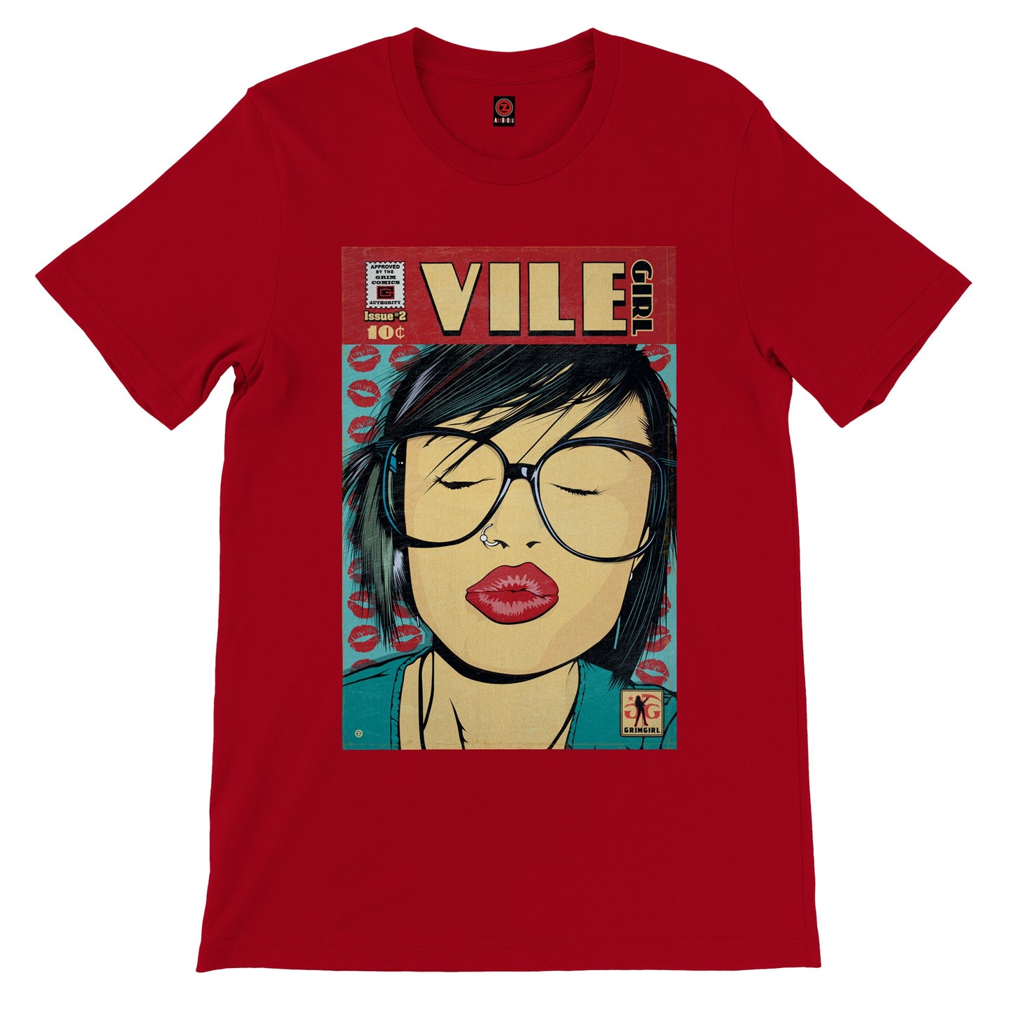 VILE GIRL COMIC TEE