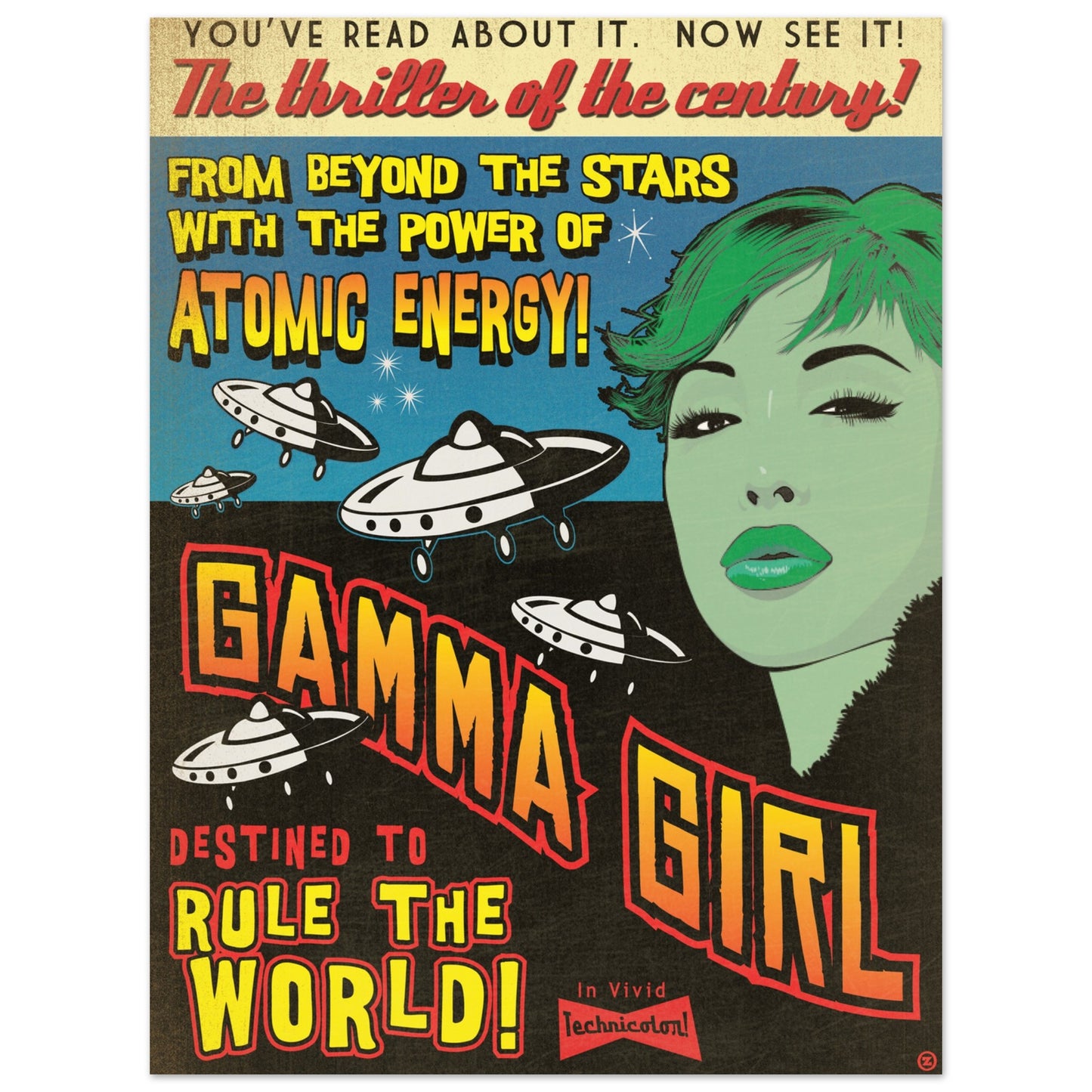 GAMMA GIRL POSTER