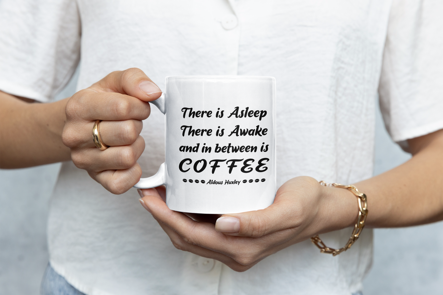 ASLEEP AWAKE MUG