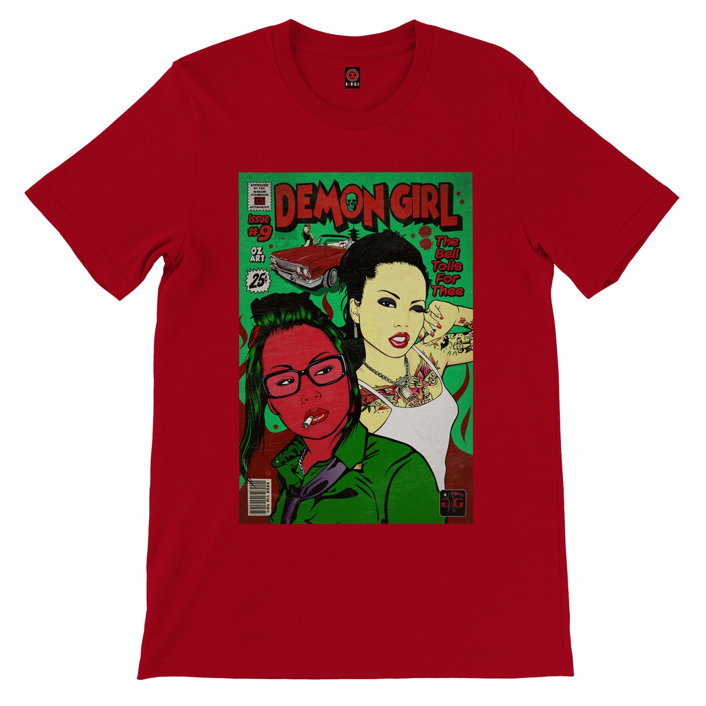 DEMON GIRL COMIC TEE