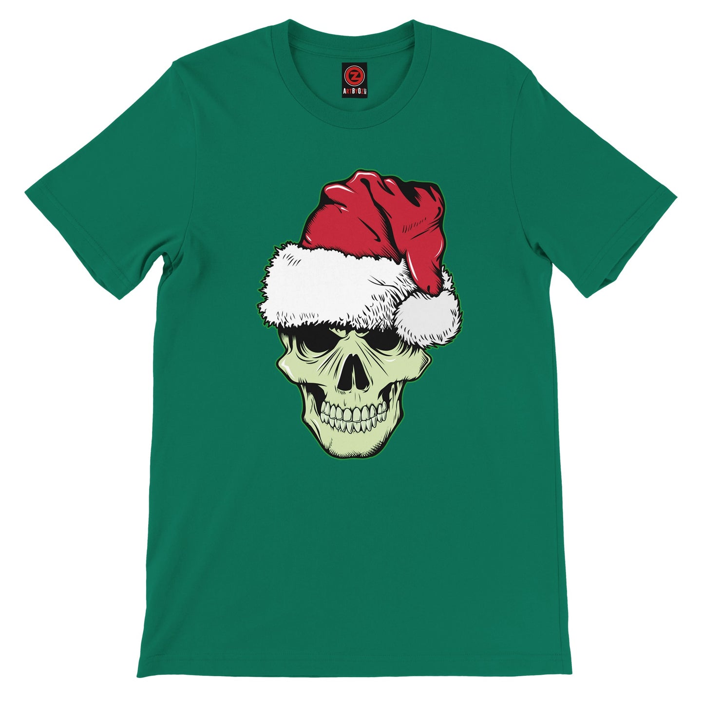 SANTA SKULL TEE