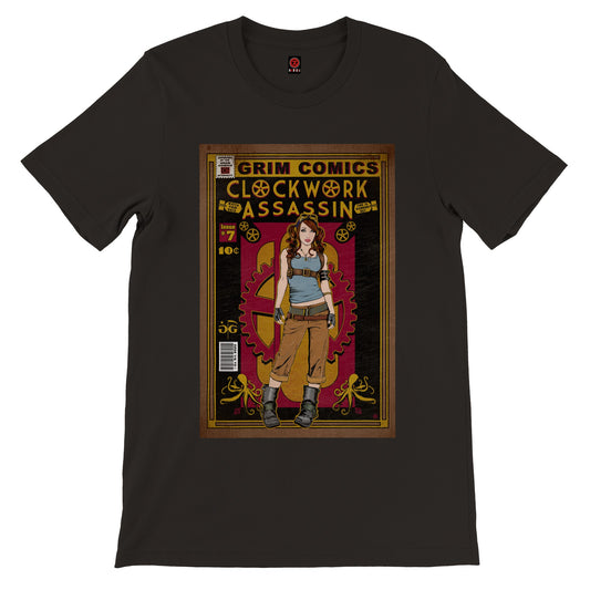 CLOCKWORK ASSASSIN COMIC TEE