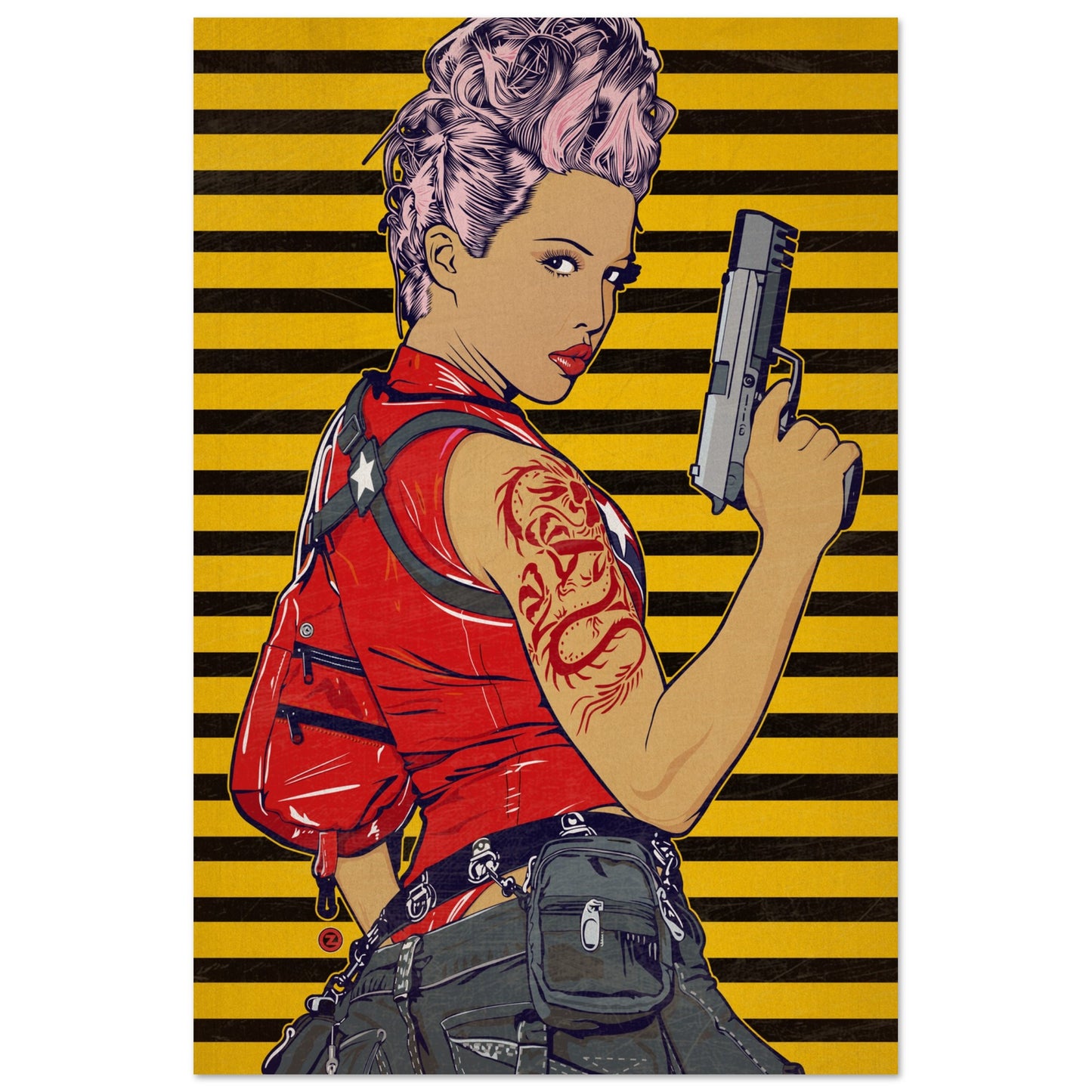 REBEL ASSASSIN POSTER