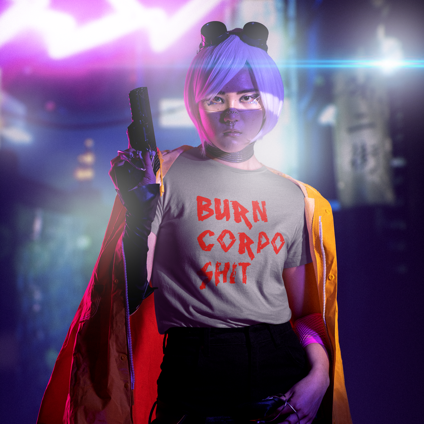 Burn Corpo S**T (RED) Tee