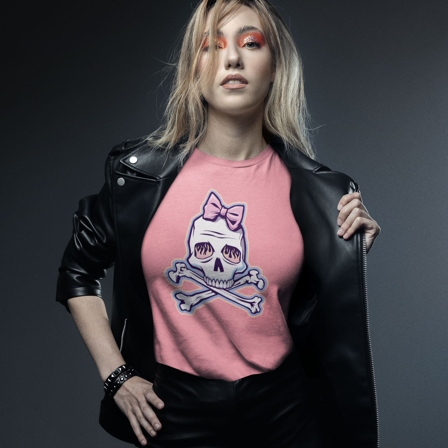 BOW SKULL WOMEN'S TEE